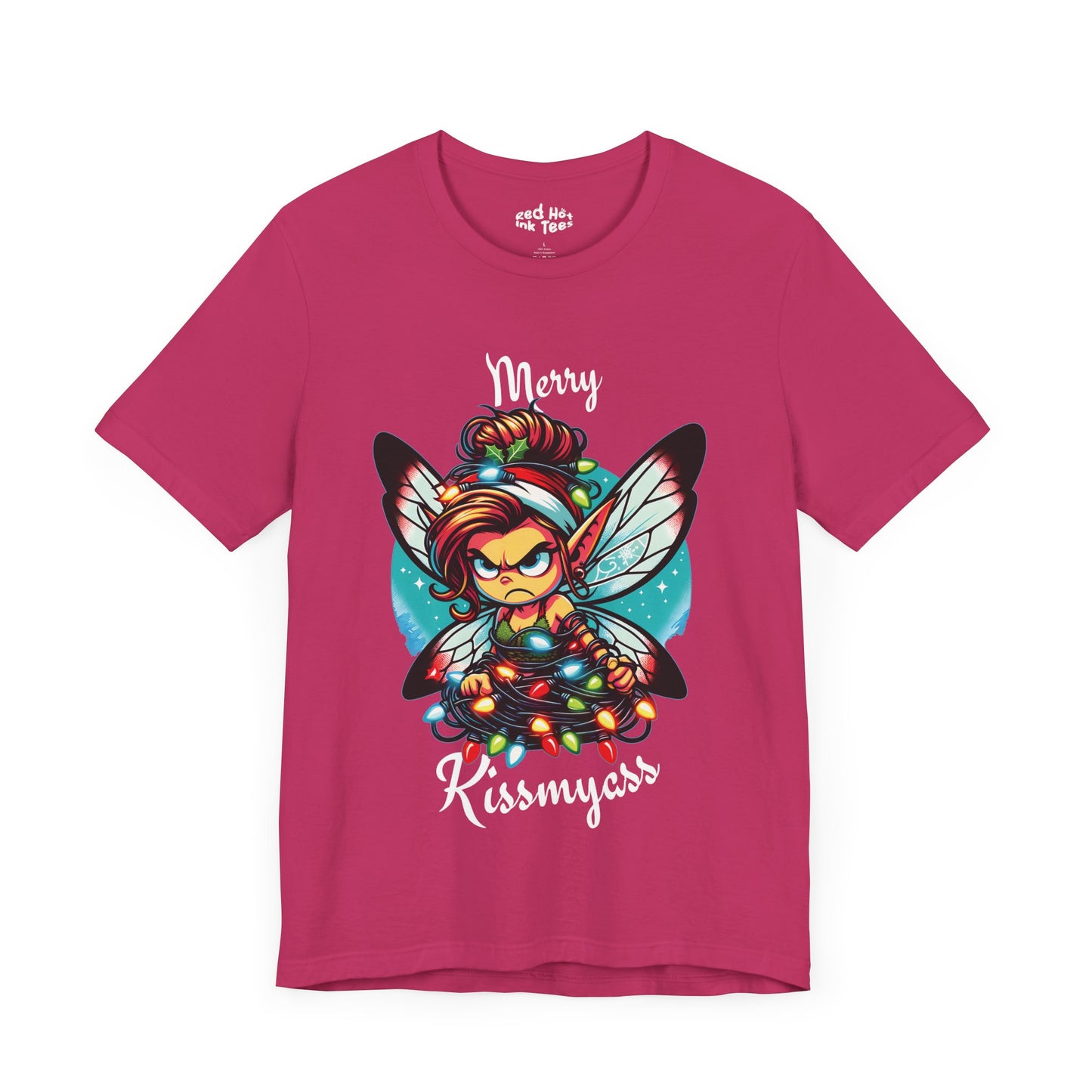 Merry Kissmyass Fairy Tee