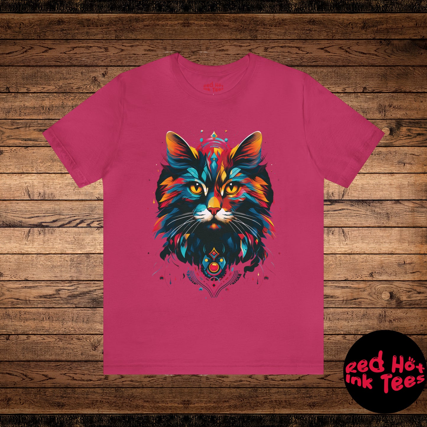 Cat's Chromatic Charm Tee