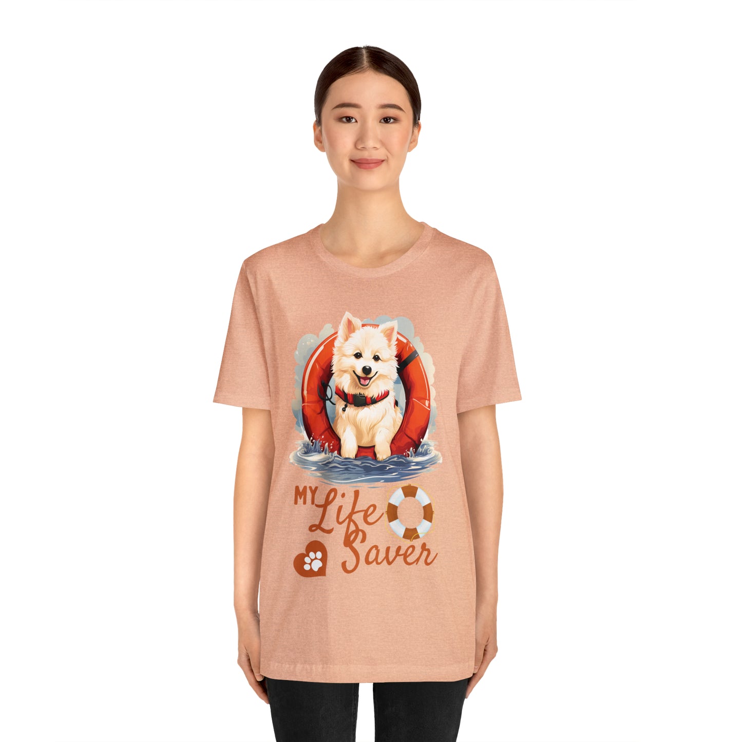 My Life Saver American Eskimo Dog Tee