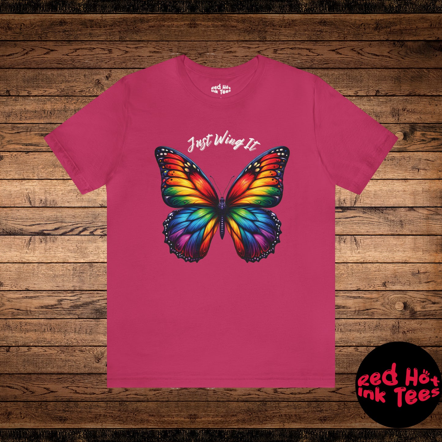 🦋 "Just Wing It Butterfly Tee" 🦋