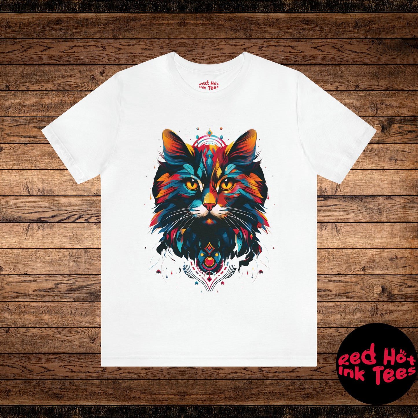 Cat's Chromatic Charm Tee