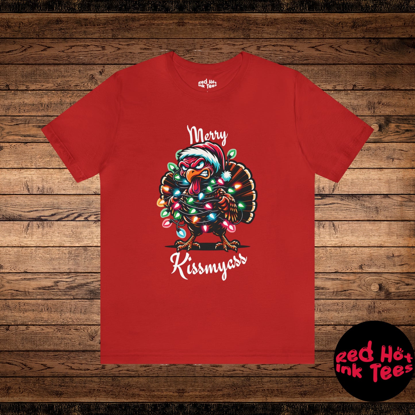 Merry Kissmyass Turkey Tee