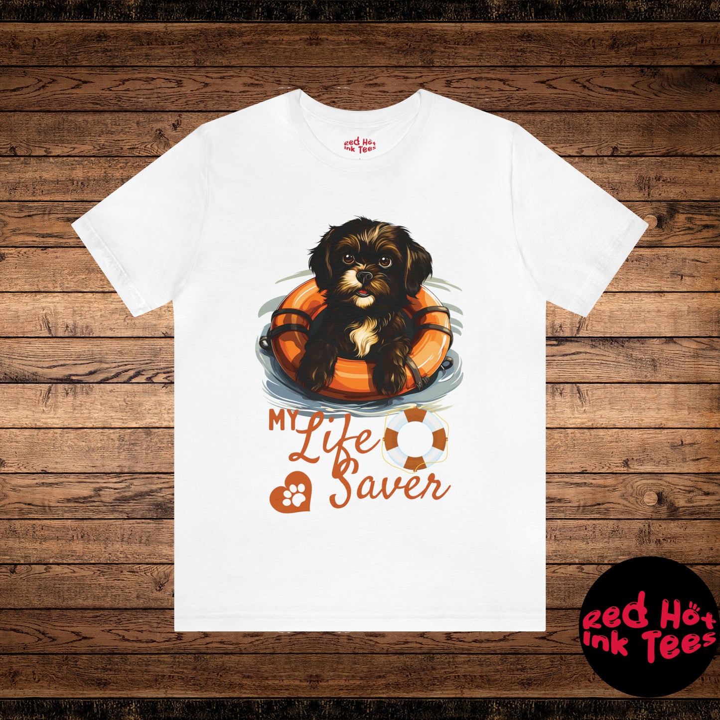 My Life Saver Shih Tzu Dog Tee