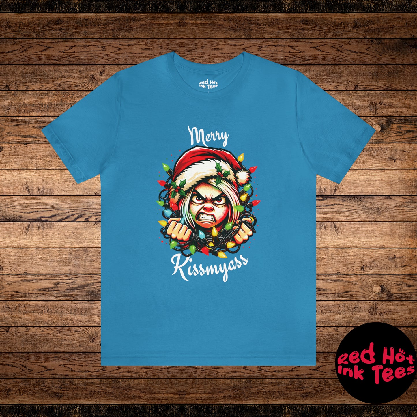 Merry Kissmyass Mrs. Claus Tee