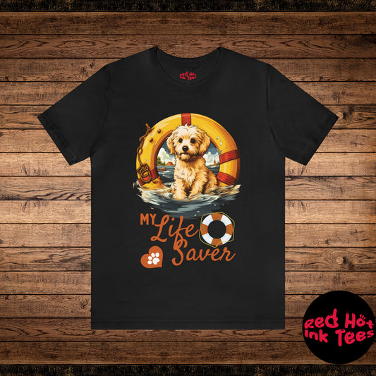 My Life Saver Bolognese Dog Tee