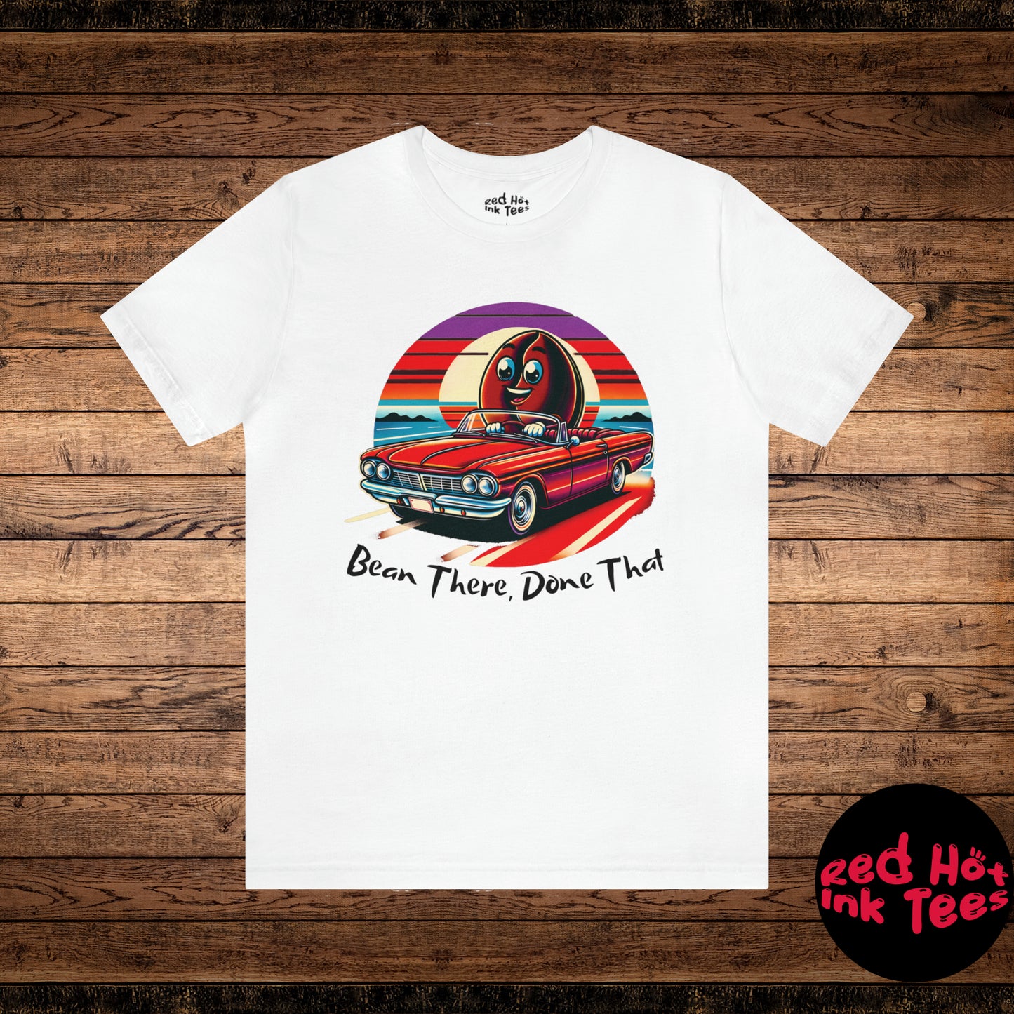 🚗 Bean There, Done That Tee 🌅