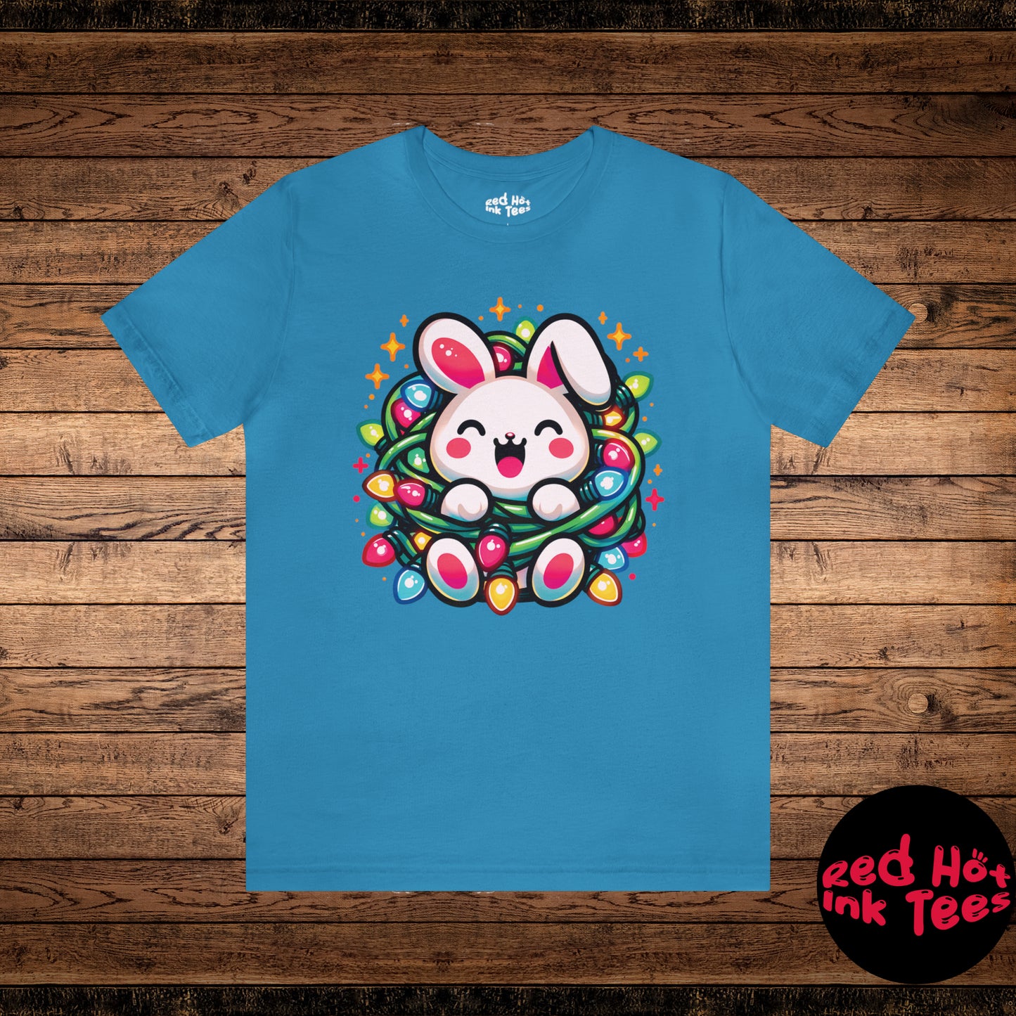 Bunny Christmas Entanglement Tee