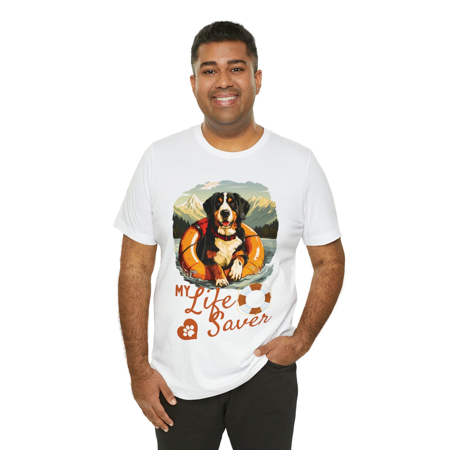 My Life Saver Greater Swiss Mountain Dog Tee