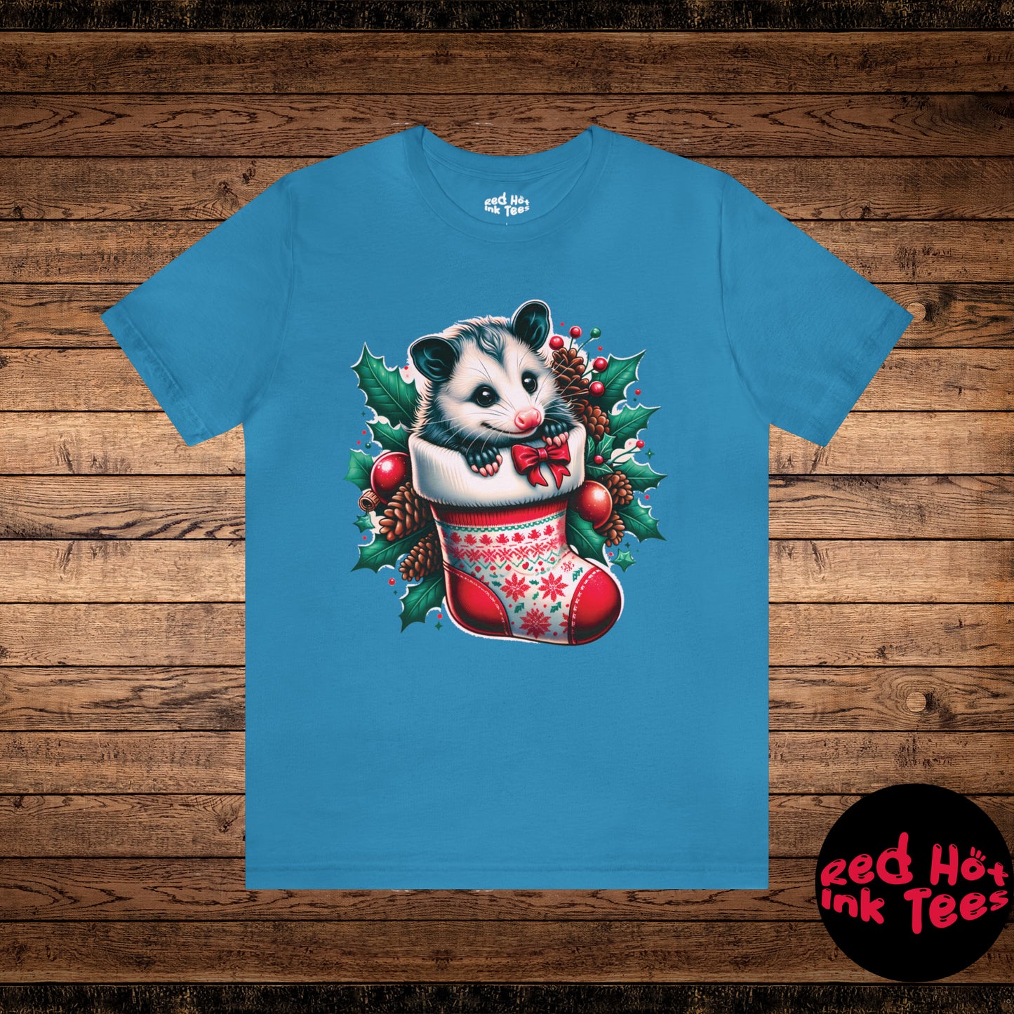 🎄 "Opossum Stocking Tee" 🎄