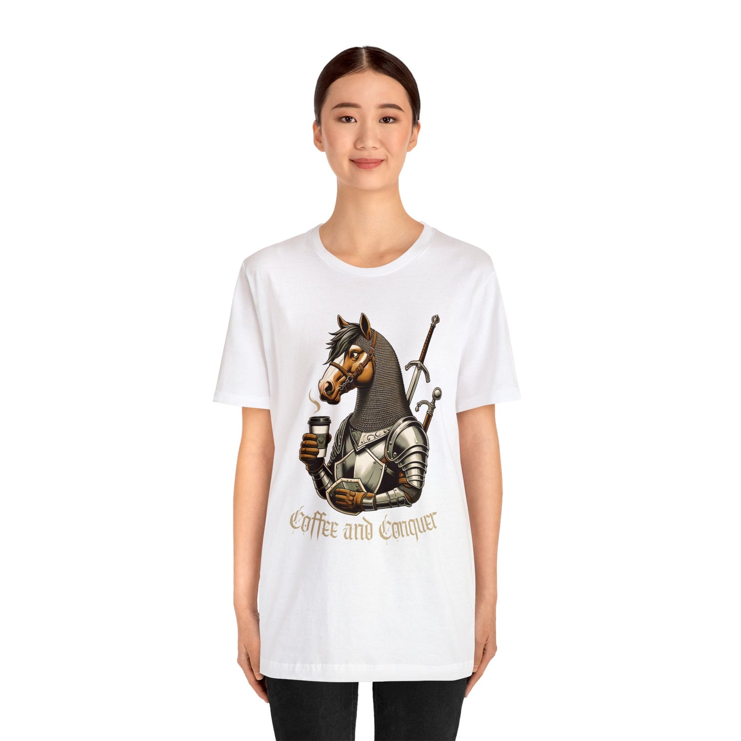 🐴 Coffee and Conquer Horse Tee 🐴