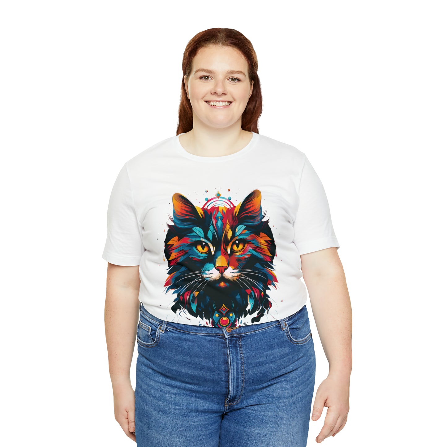 Cat's Chromatic Charm Tee