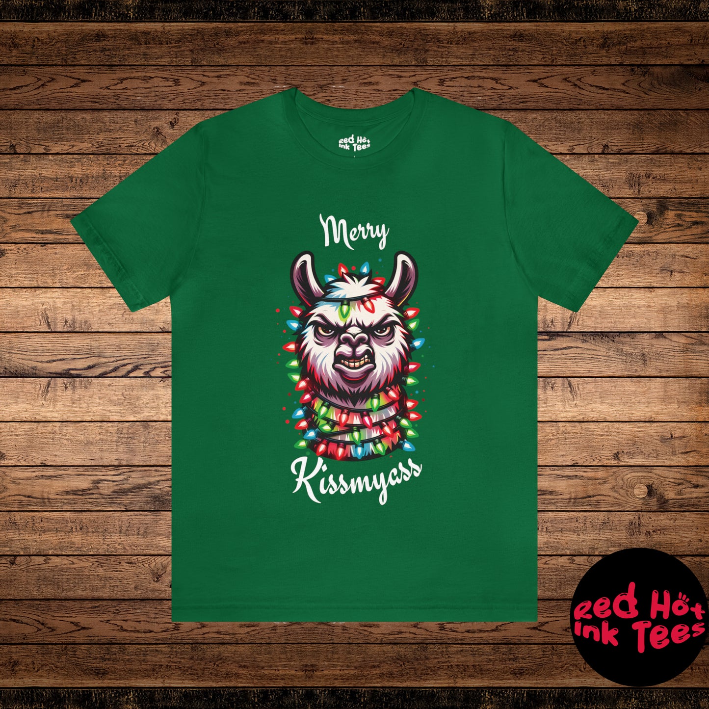 Merry Kissmyass Lama Tee