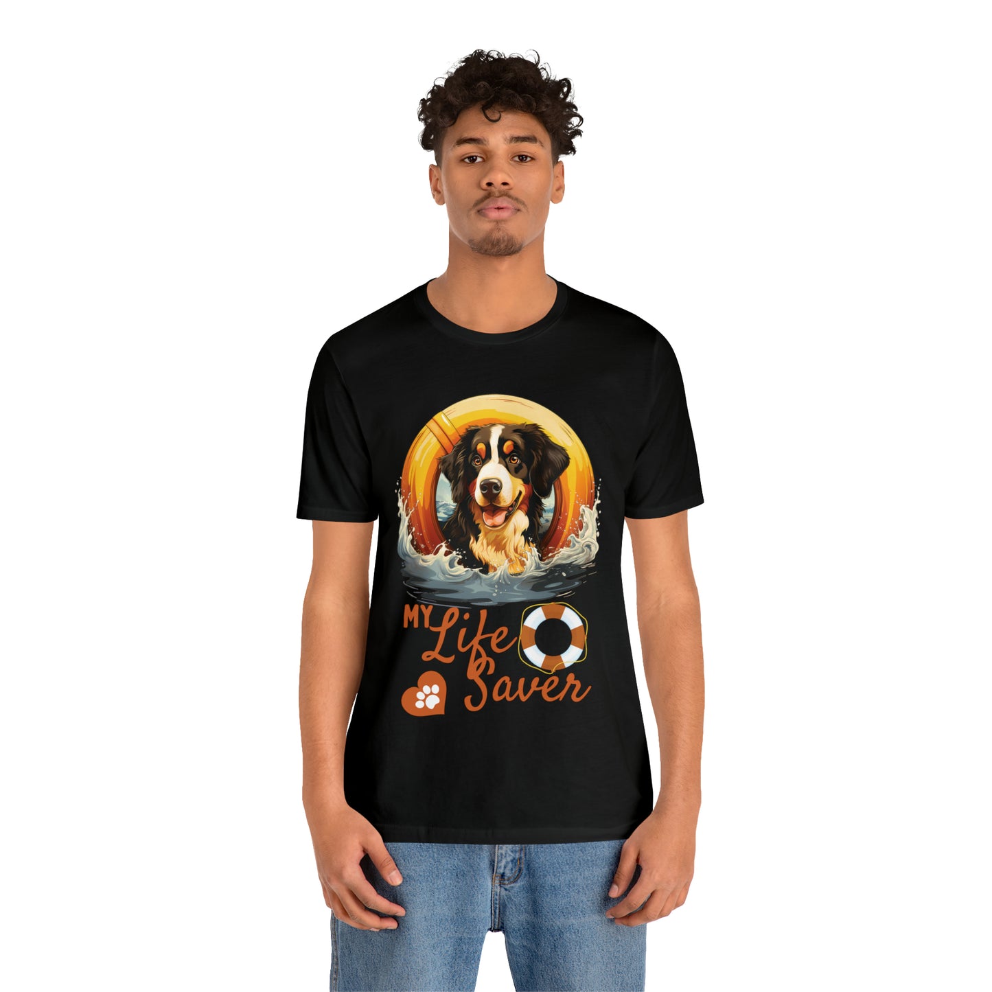 My Life Saver Bernese Mountain Dog Tee