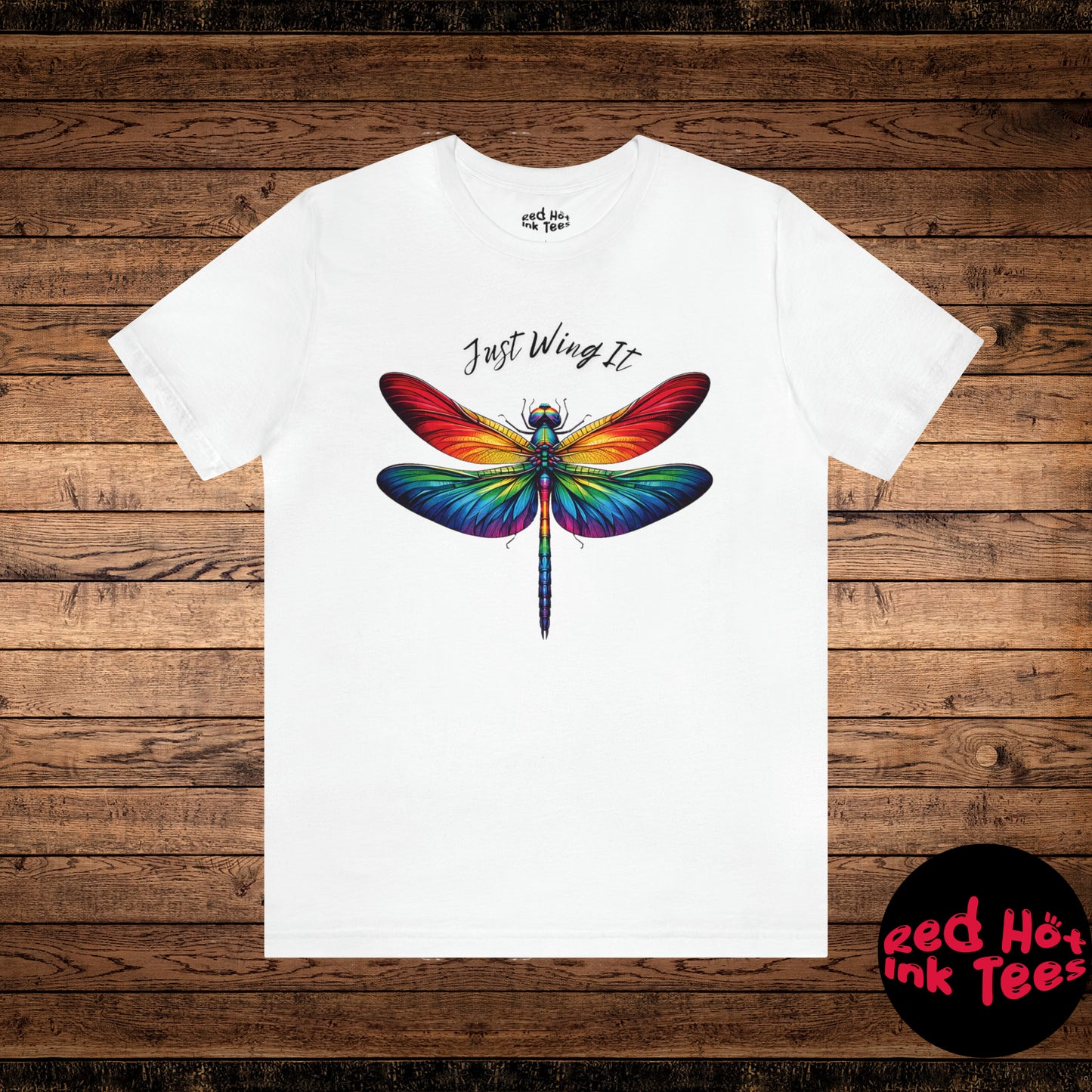 🌟 "Just Wing It Dragonfly Tee" 🌟