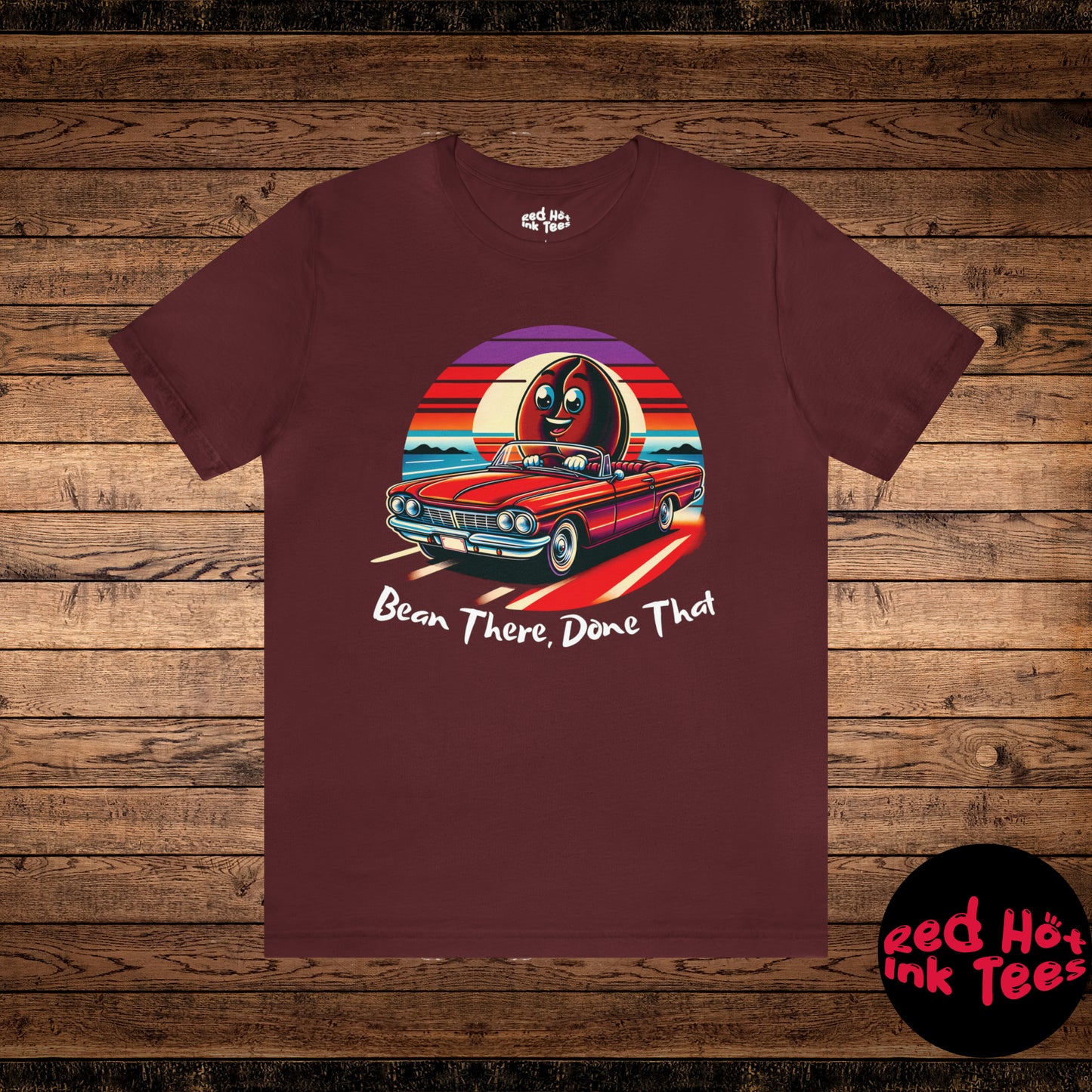 🚗 Bean There, Done That Tee 🌅