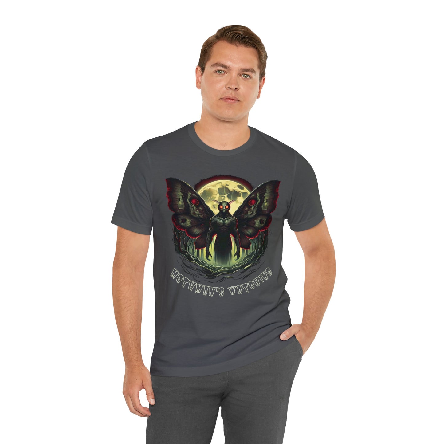 🌕 "Mothman's Watching Tee" 🌲