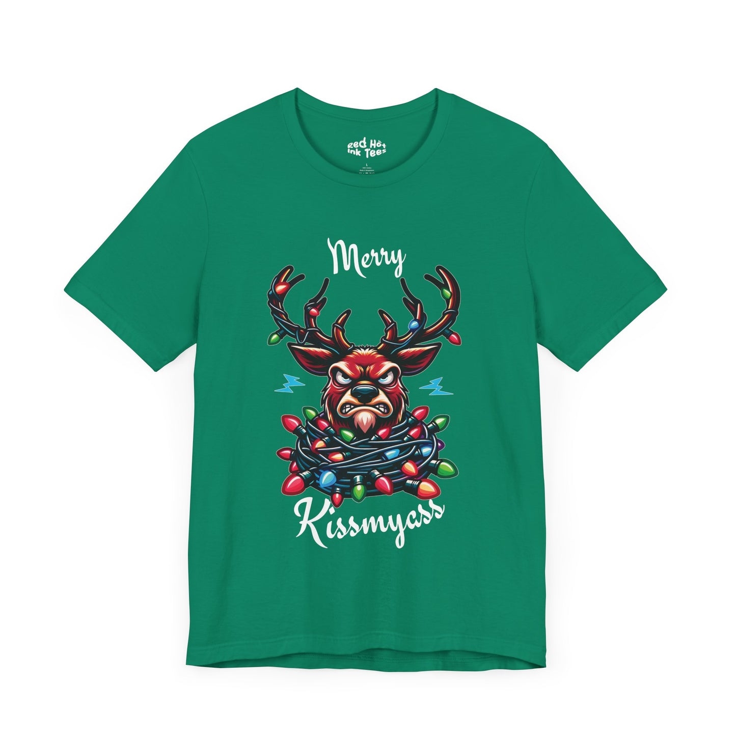 Merry Kissmyass Deer Tee