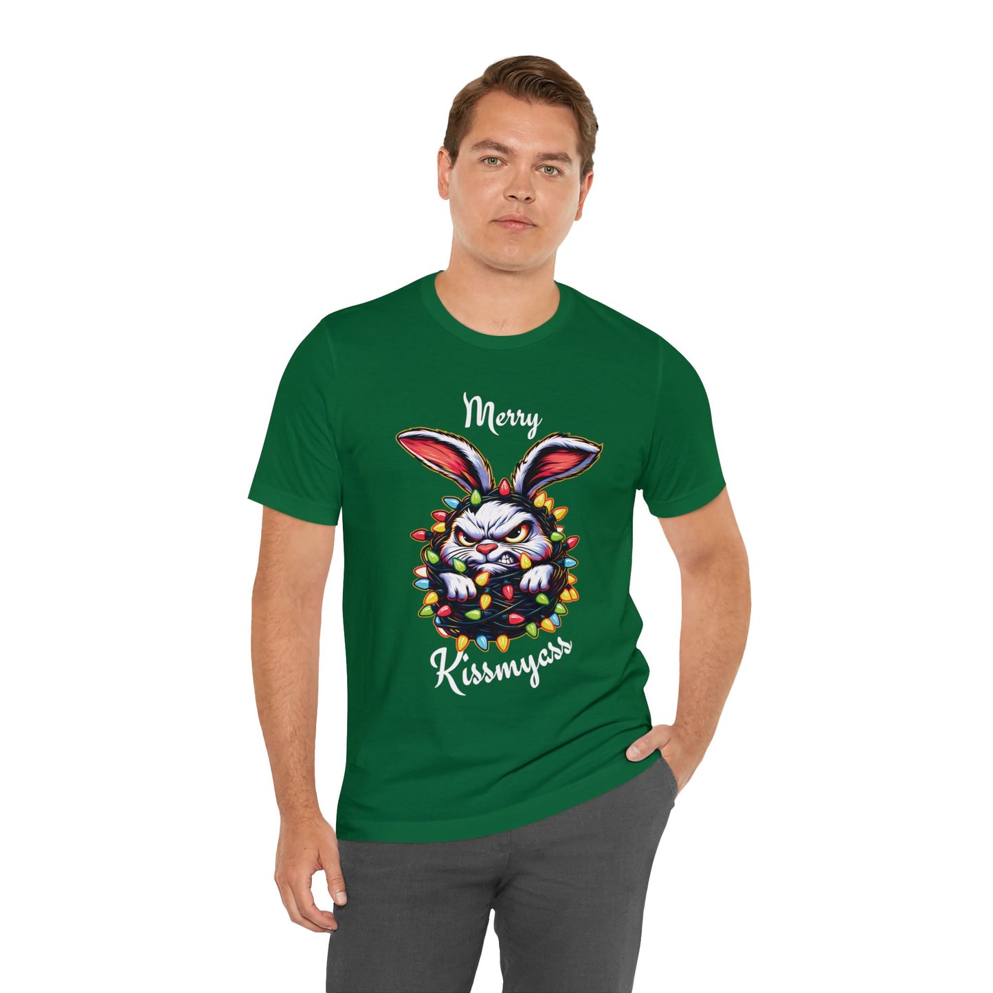 Merry Kissmyass Rabbit Tee