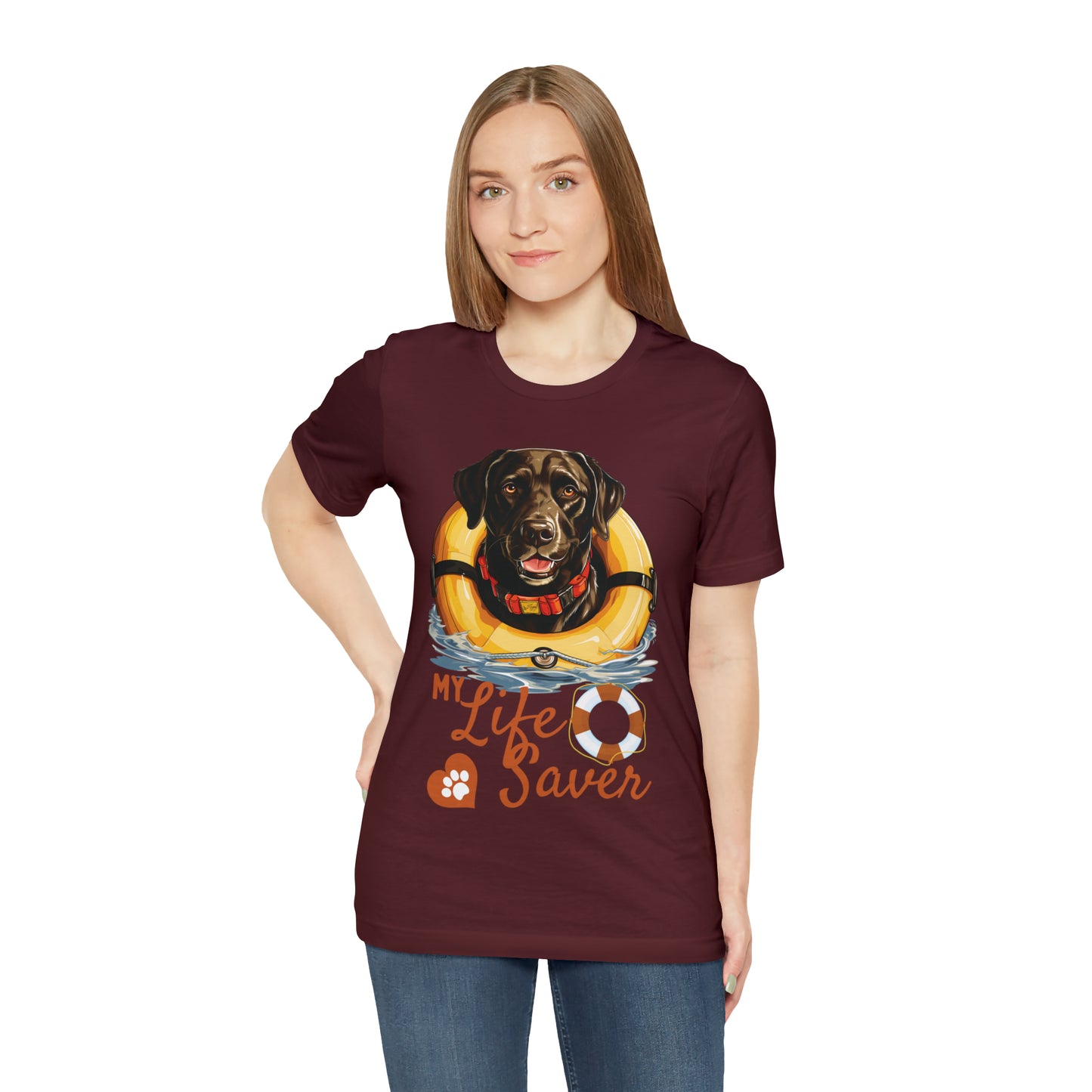 My Life Saver Labrador Retriever Dog Tee