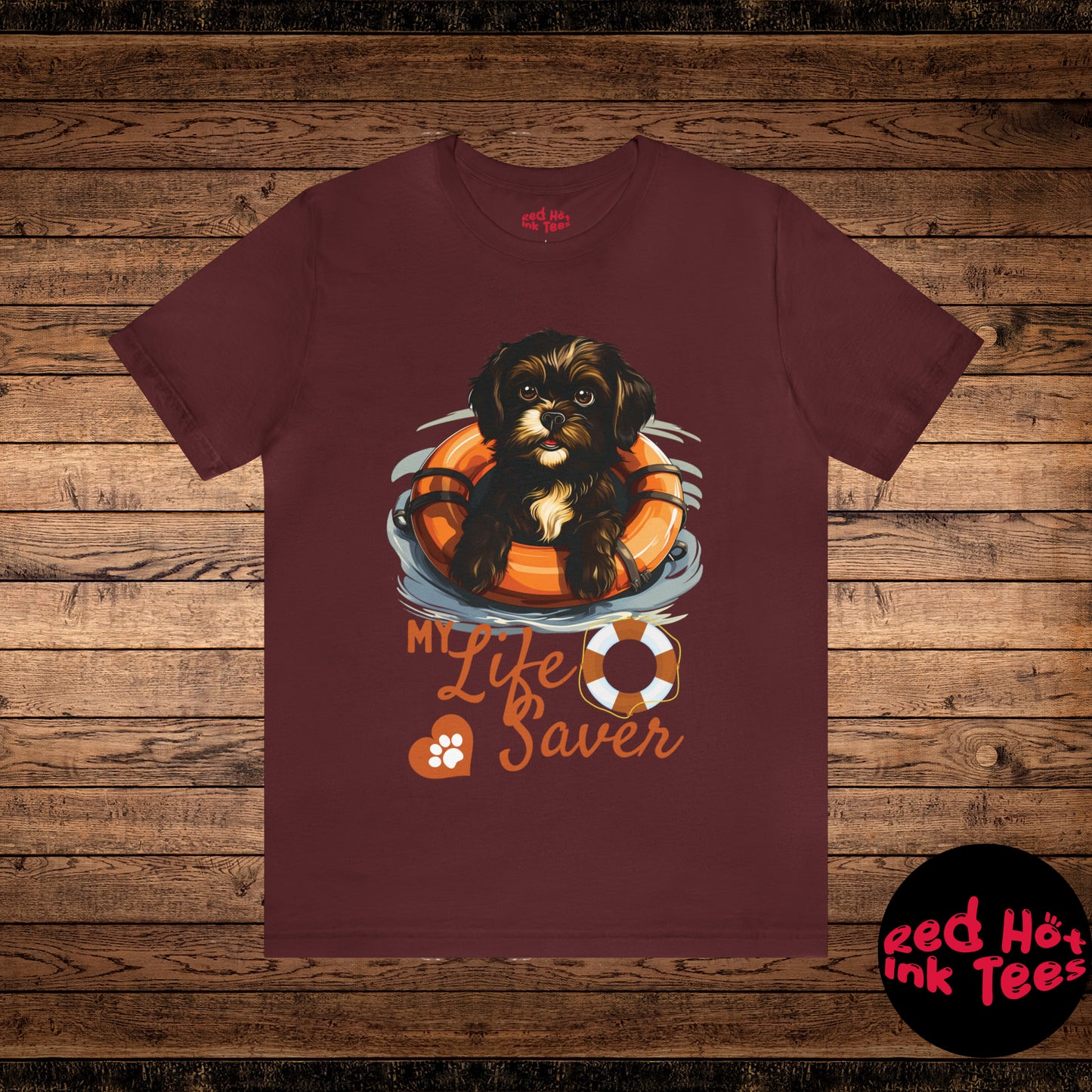 My Life Saver Shih Tzu Dog Tee