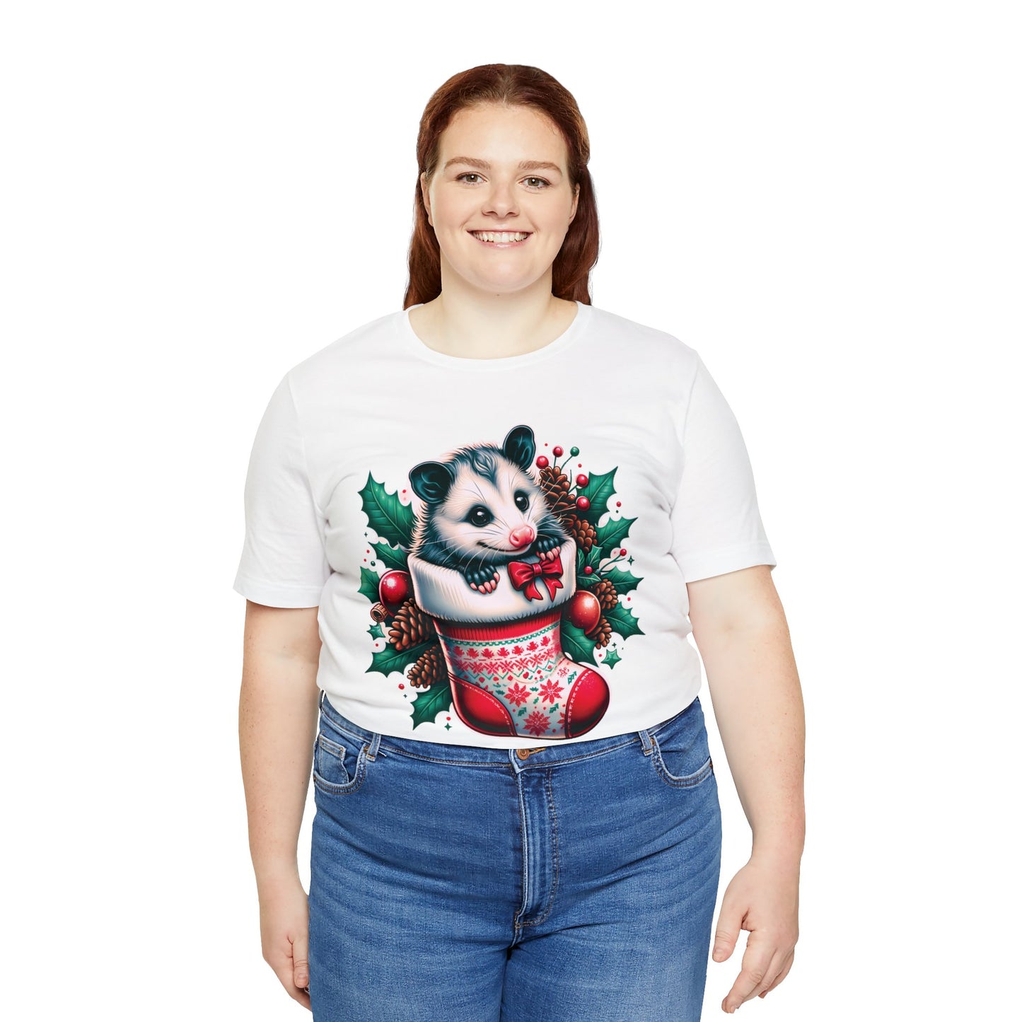 🎄 "Opossum Stocking Tee" 🎄