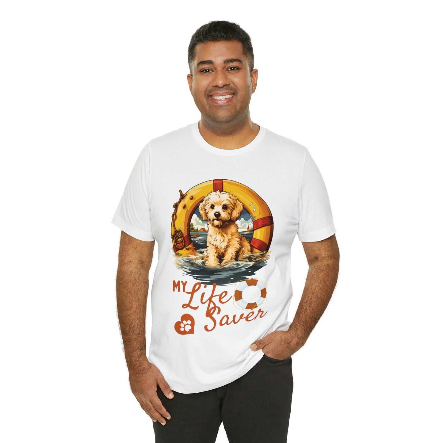 My Life Saver Bolognese Dog Tee