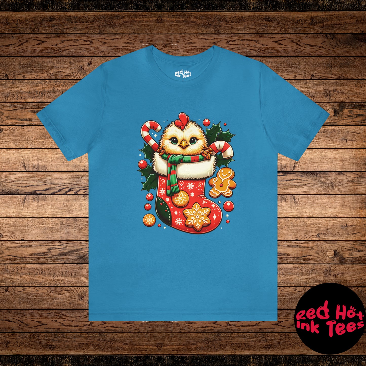 🐥 "Chick Stocking Tee" 🎄