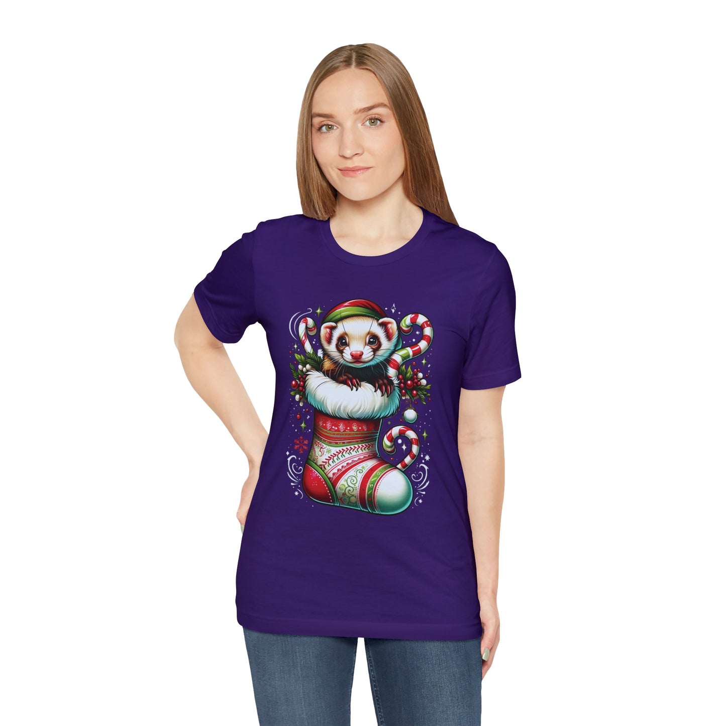 🎄 "Ferret Stocking Tee" 🐾