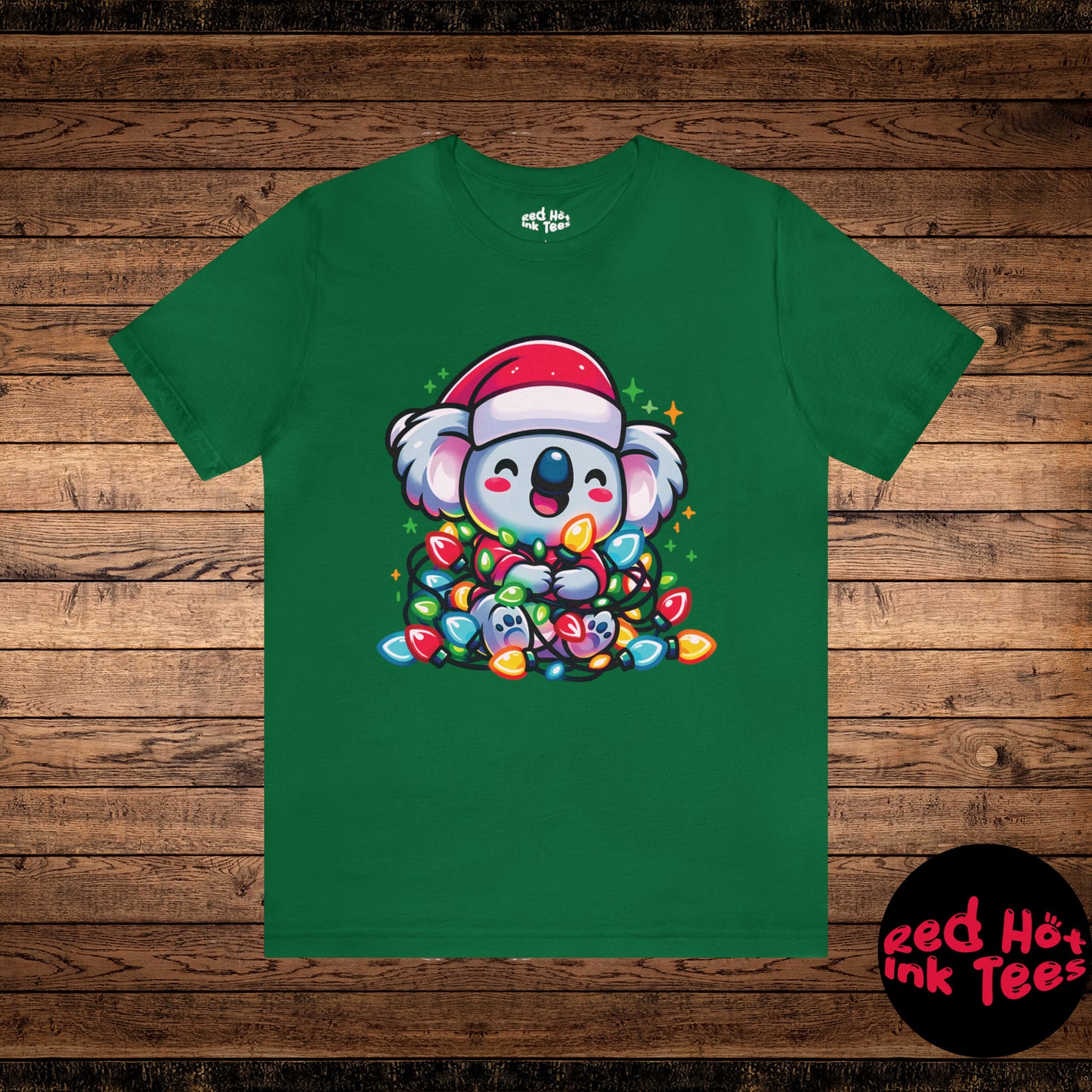 Koala Christmas Entanglement Tee