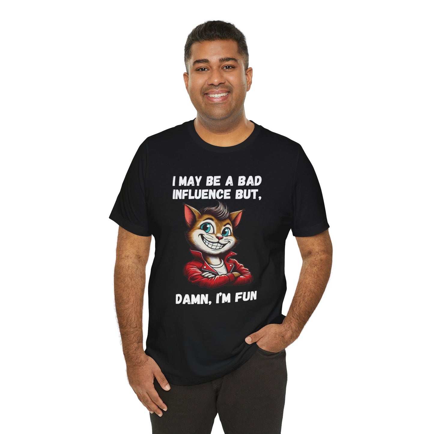 Cat Damn I'm Fun Tee