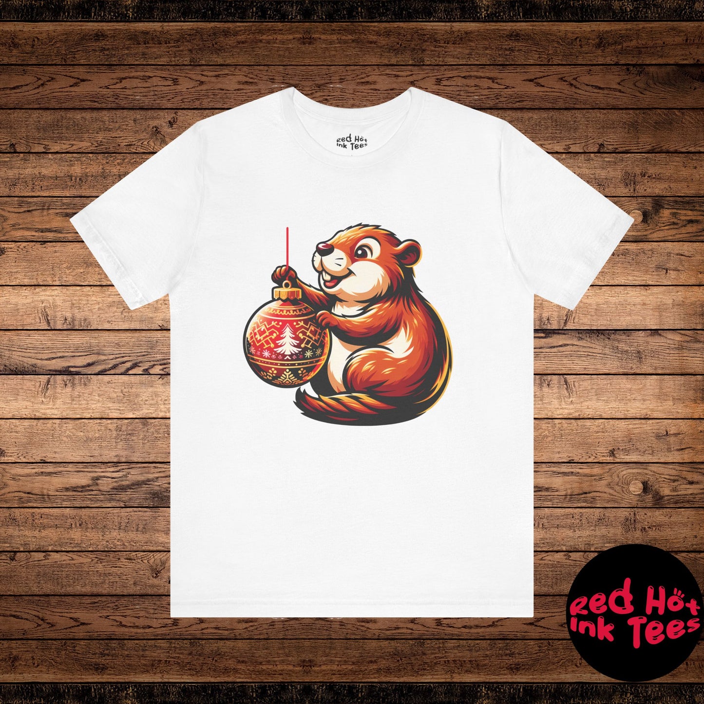 Groundhog Ornament Tee