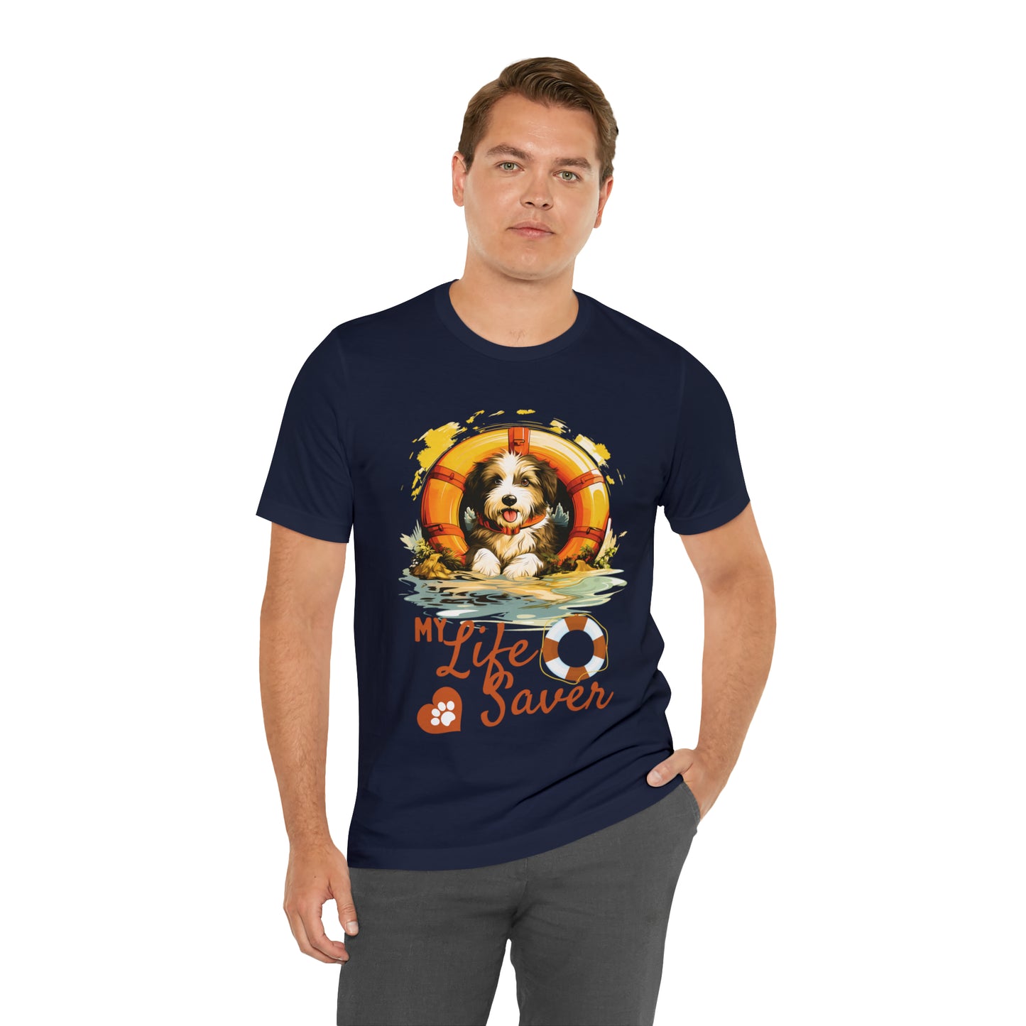 My Life Saver Old English Sheepdog Tee