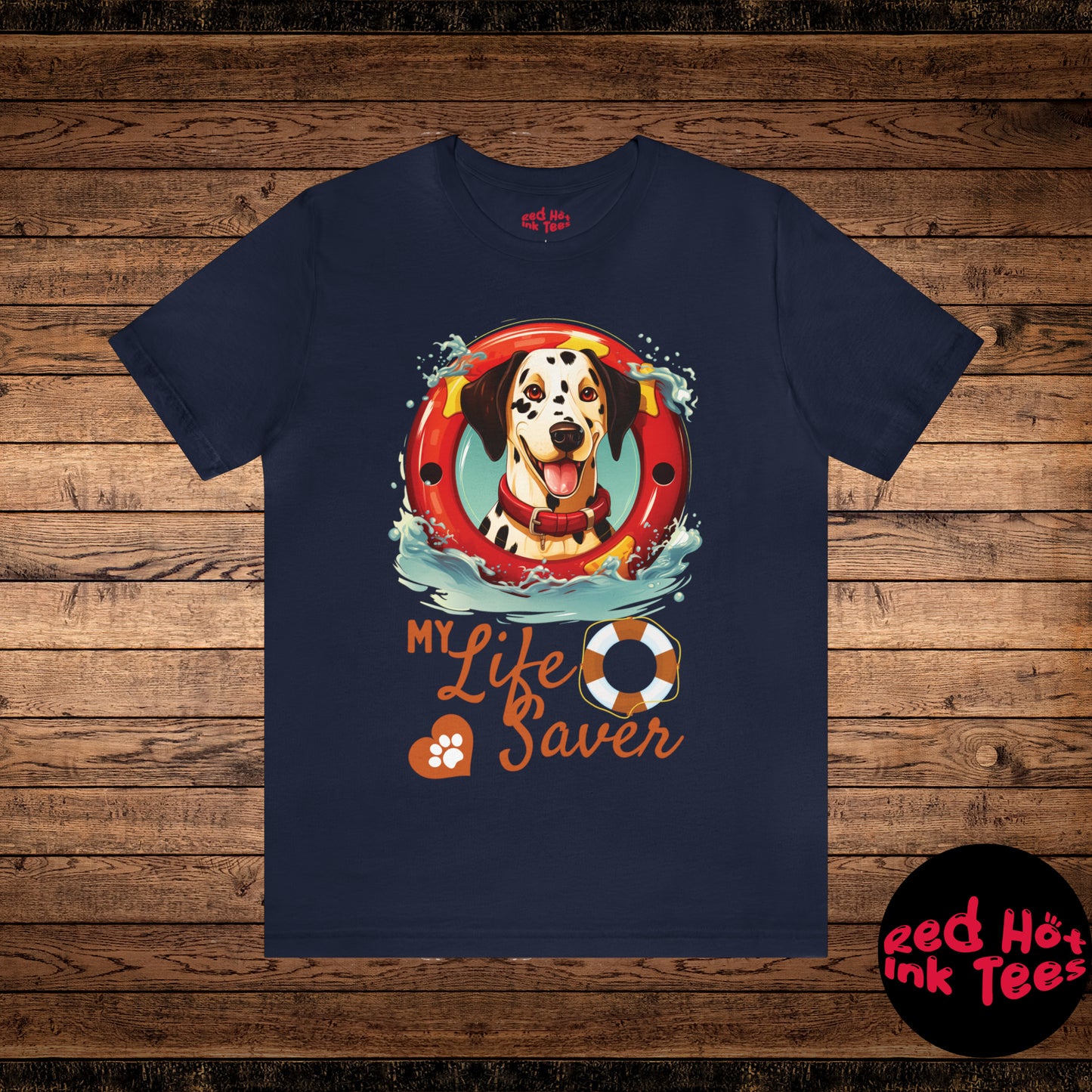 My Life Saver Dalmatian Dog Tee