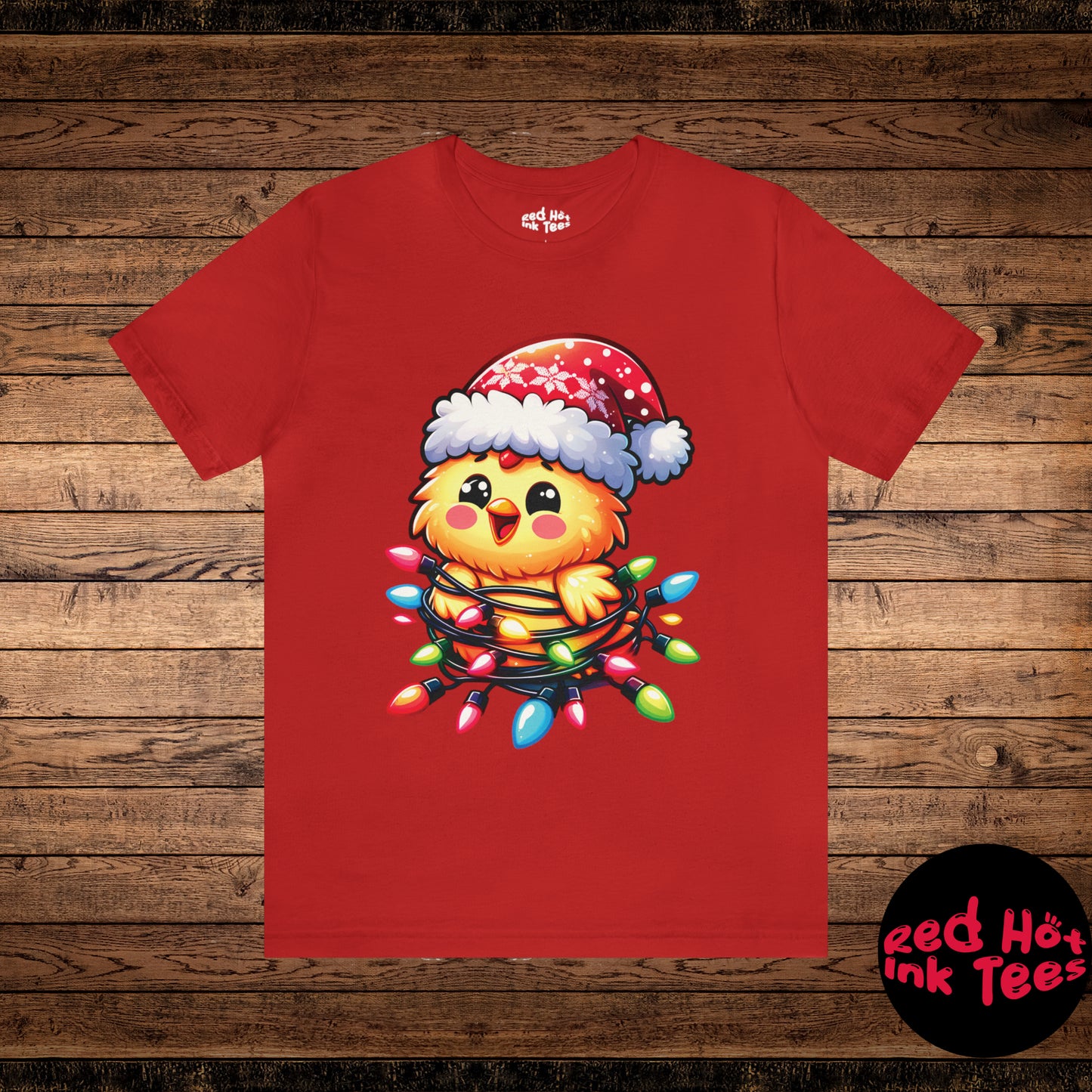 Chick Christmas Entanglement Tee