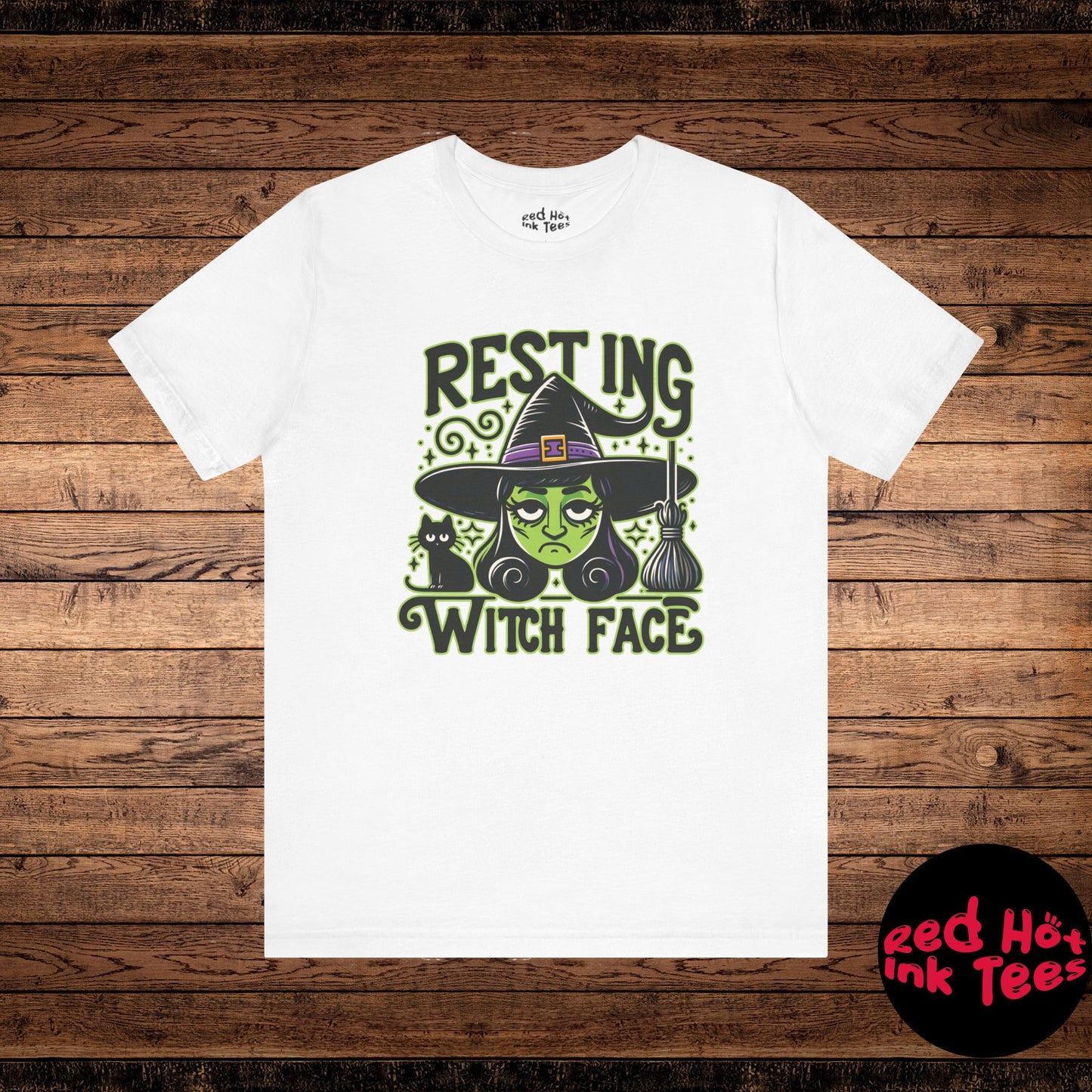 🧙‍♀️ "Resting Witch Face" Funny Halloween T-Shirt 🧙‍♀️