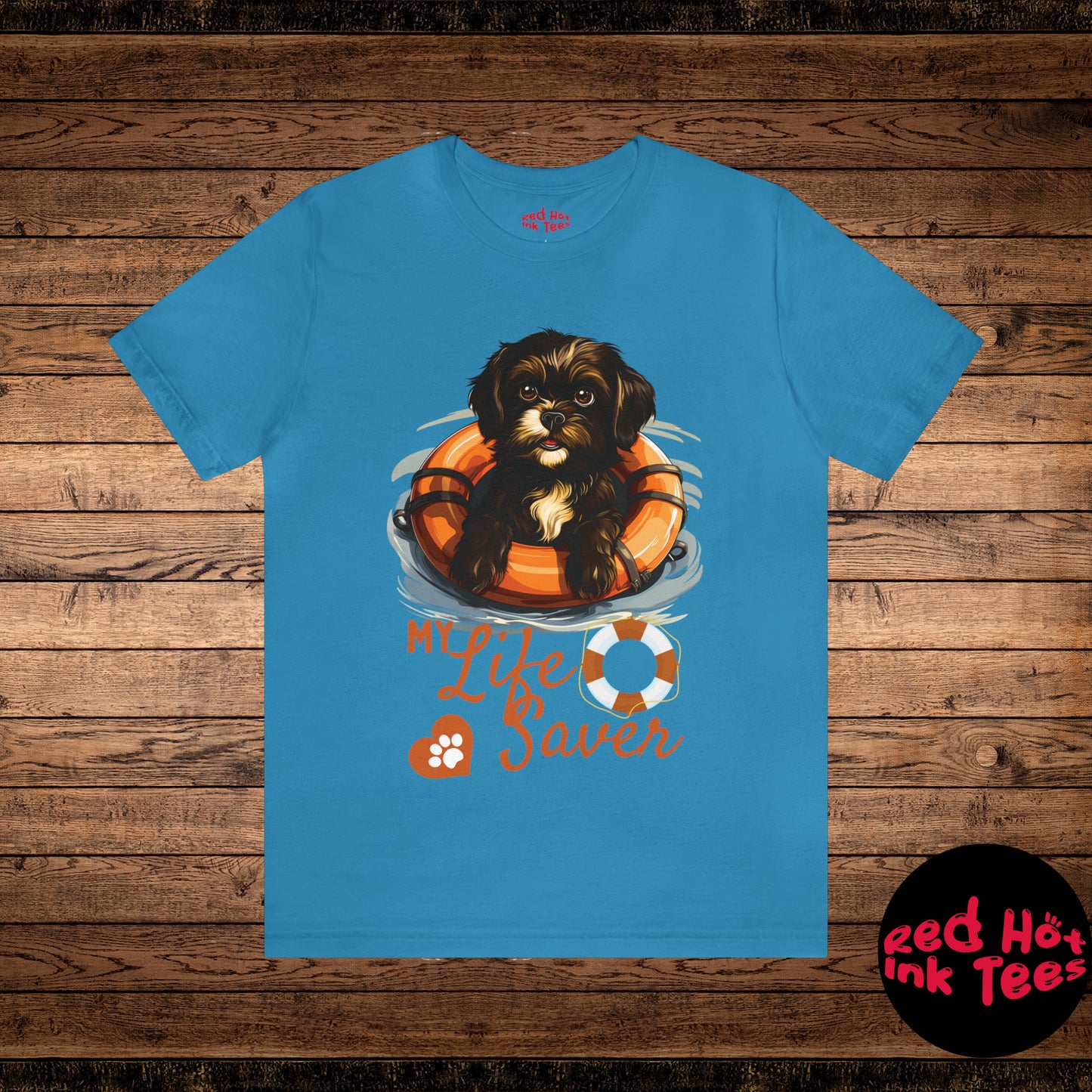 My Life Saver Shih Tzu Dog Tee