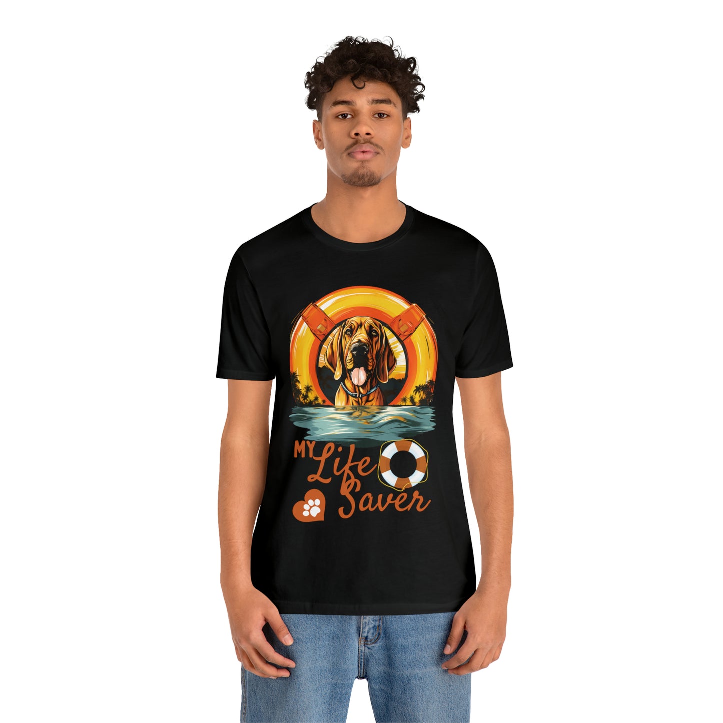 My Life Saver Bloodhound Dog Tee