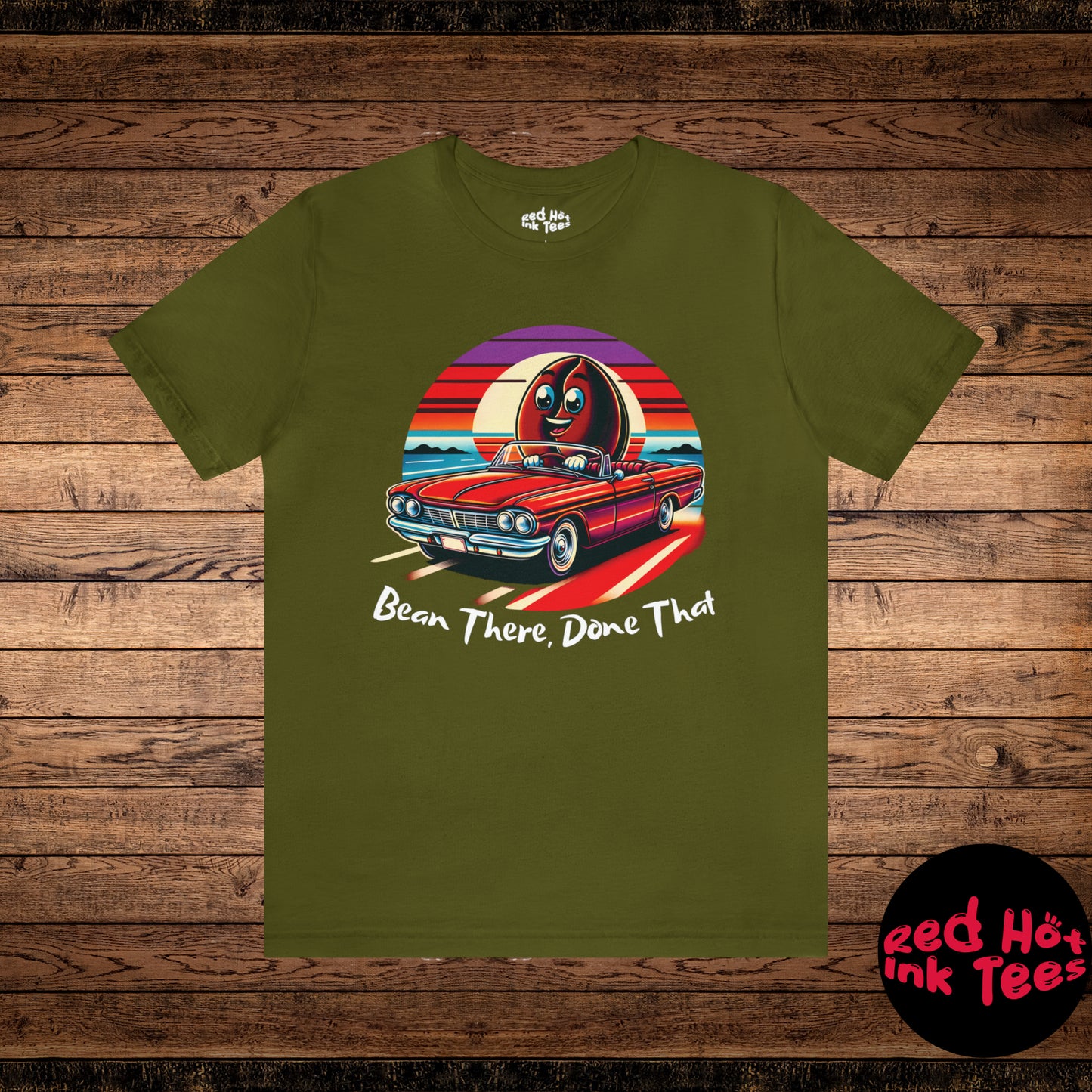 🚗 Bean There, Done That Tee 🌅