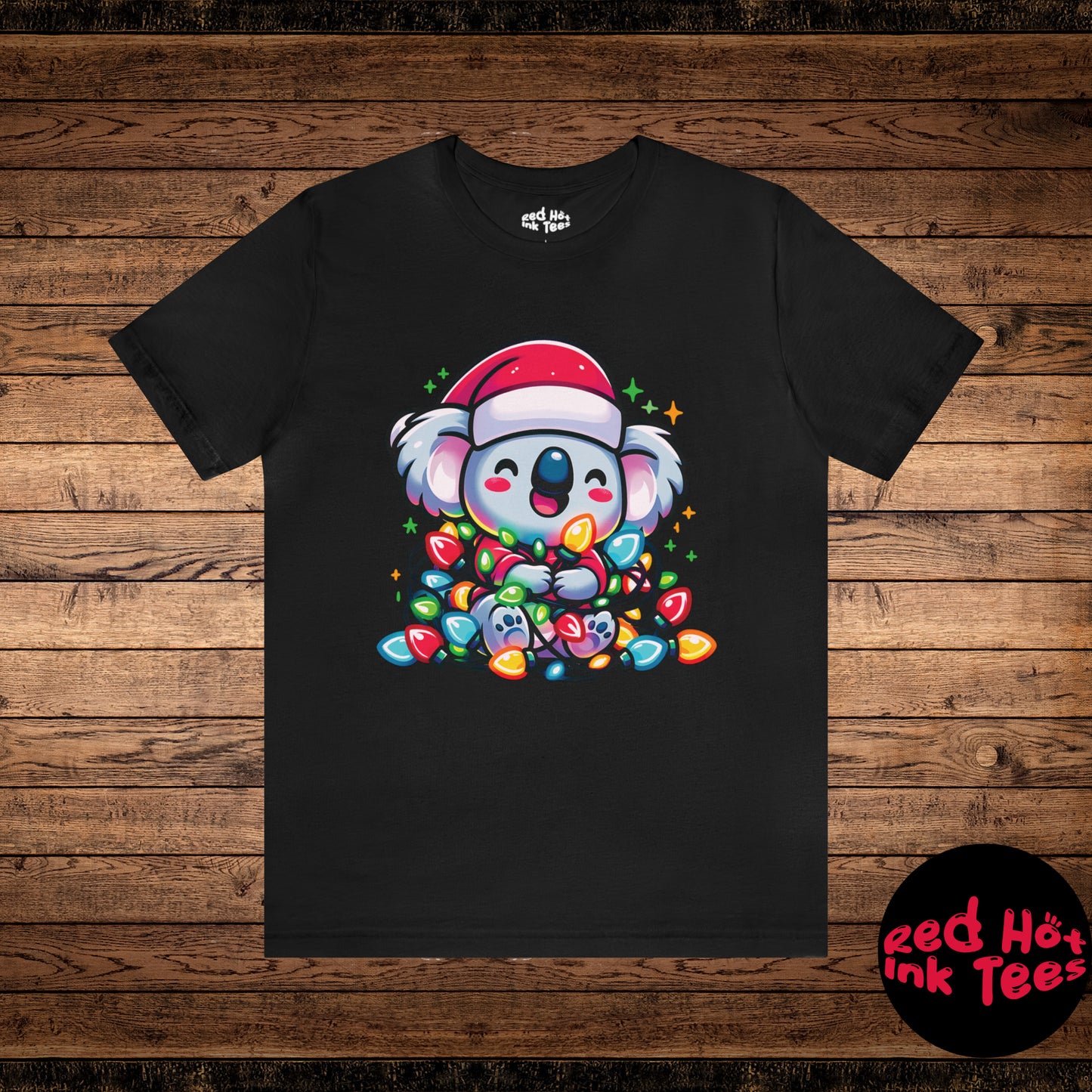 Koala Christmas Entanglement Tee