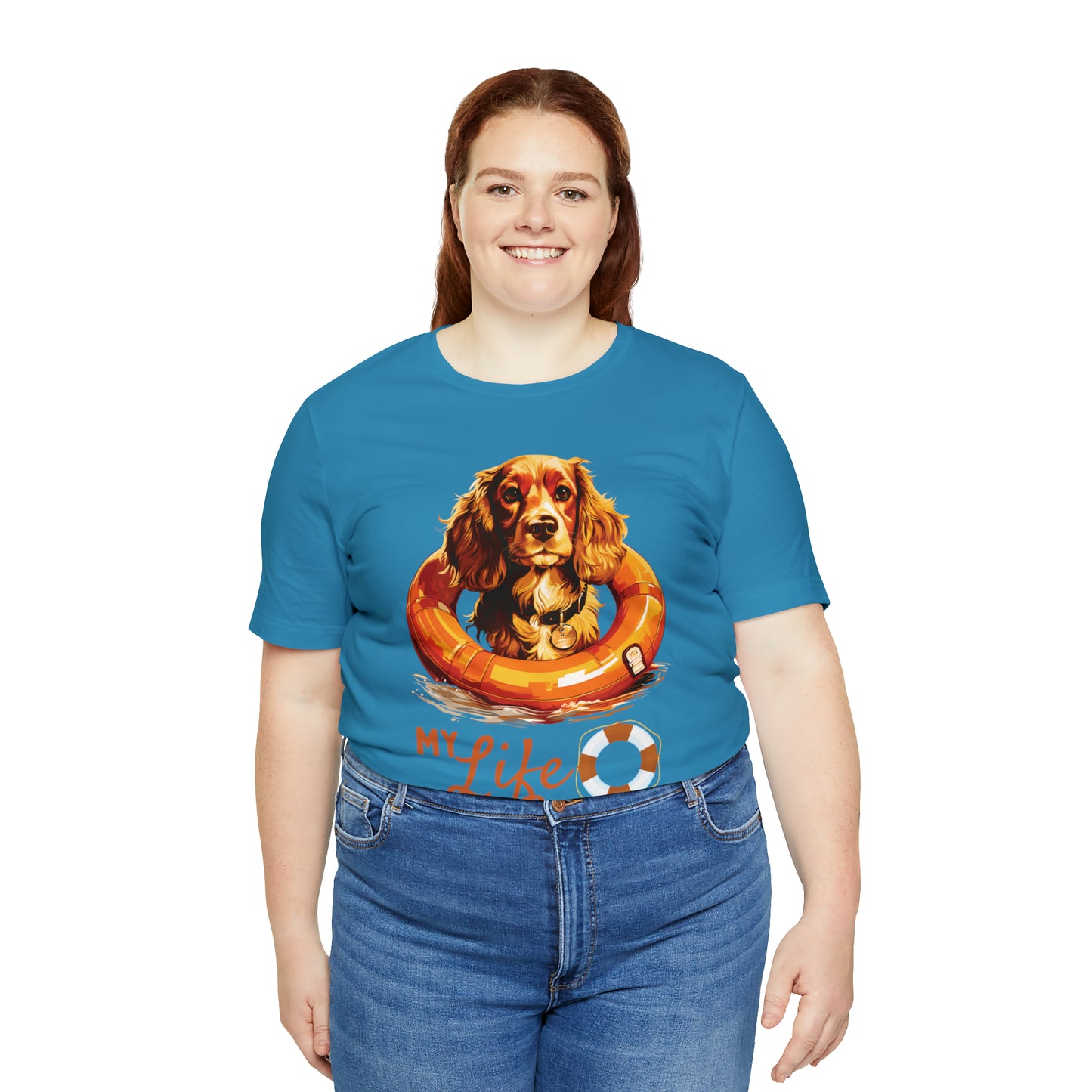 My Life Saver English Cocker Spaniel Dog Tee