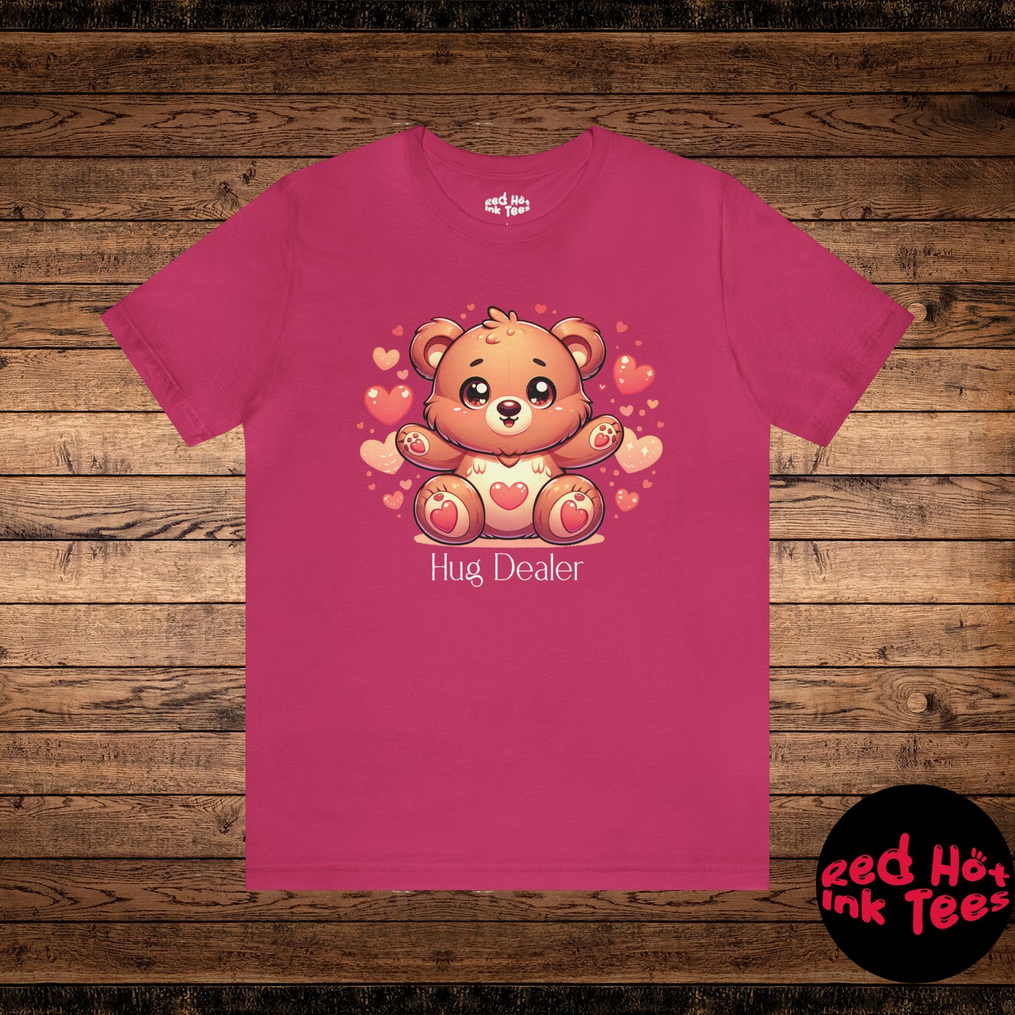 🐻💖 "Hug Dealer" Tee 🤗❤️