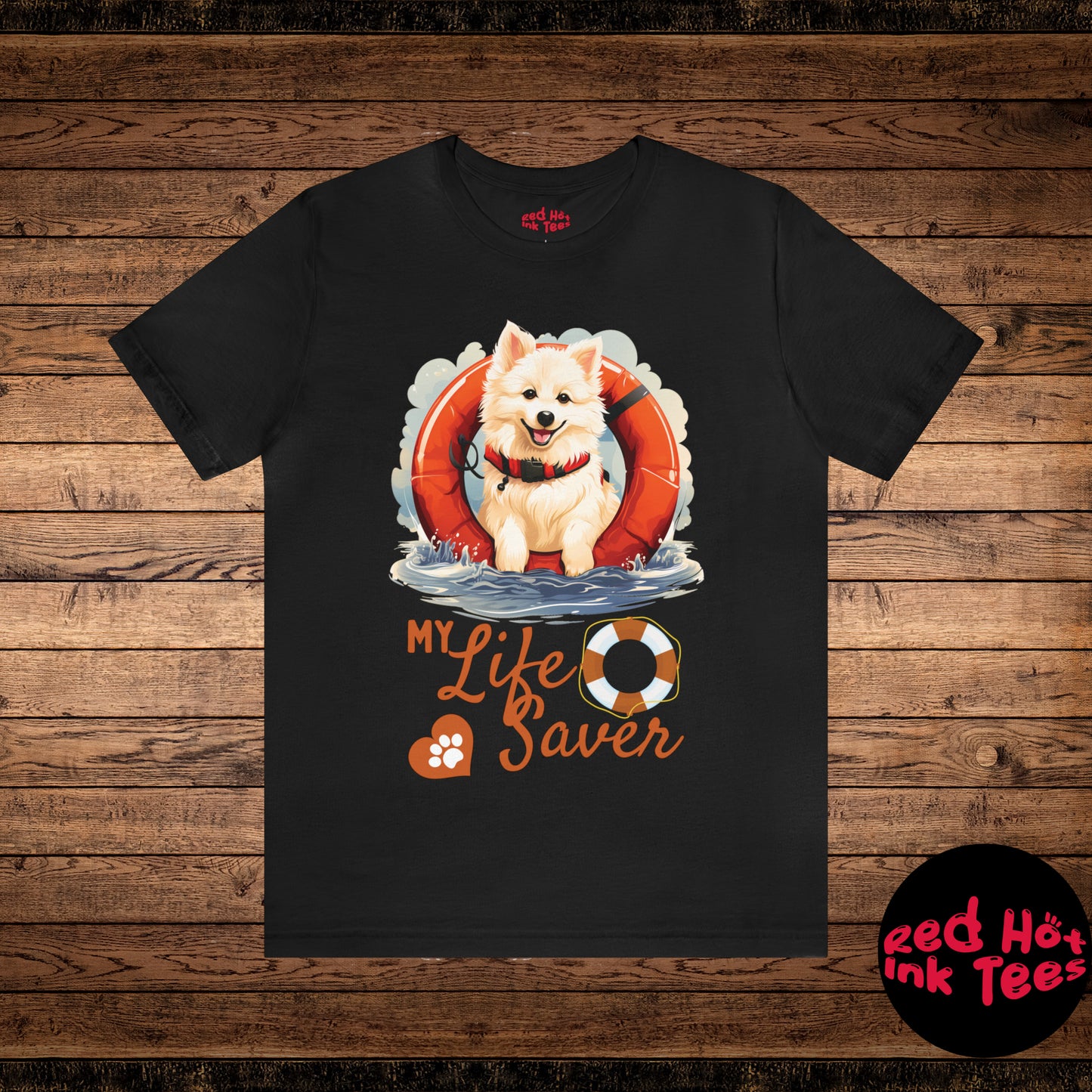 My Life Saver American Eskimo Dog Tee