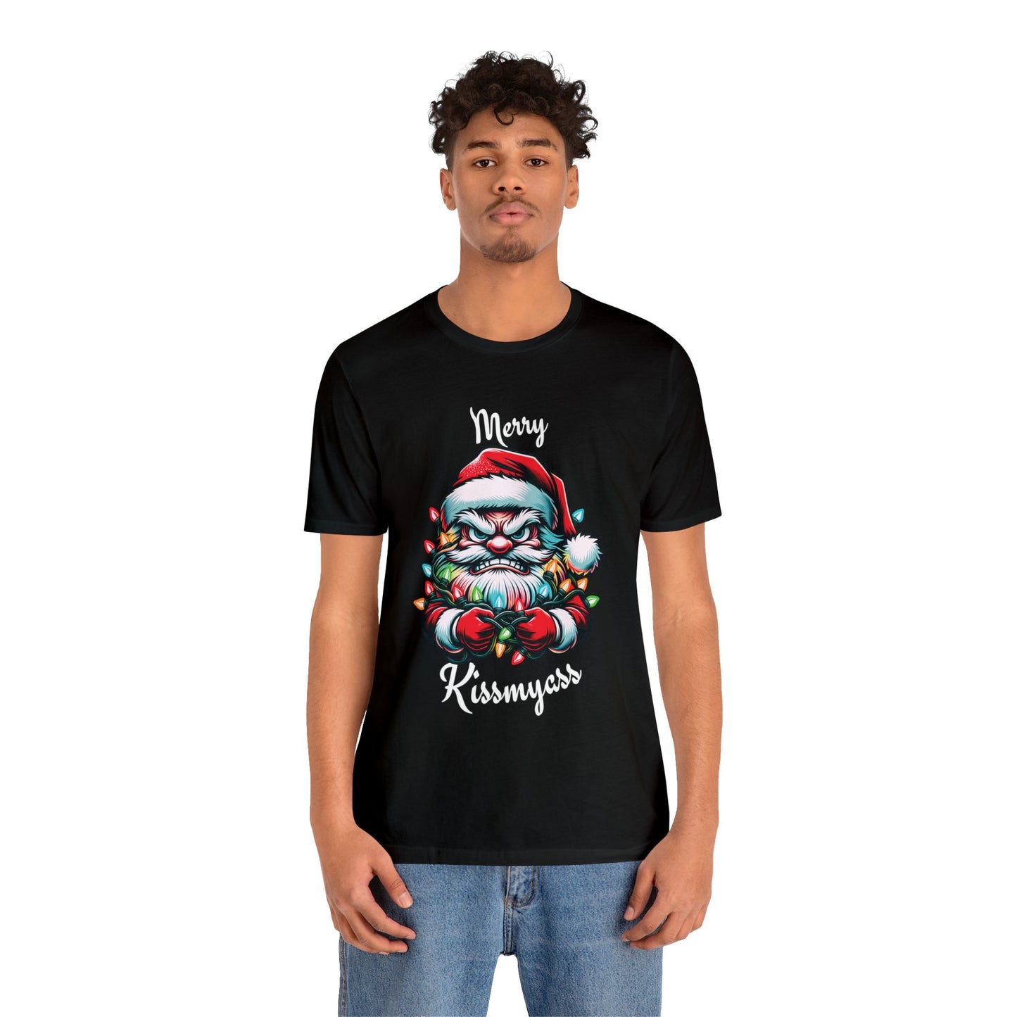 Merry Kissmyass Santa Tee