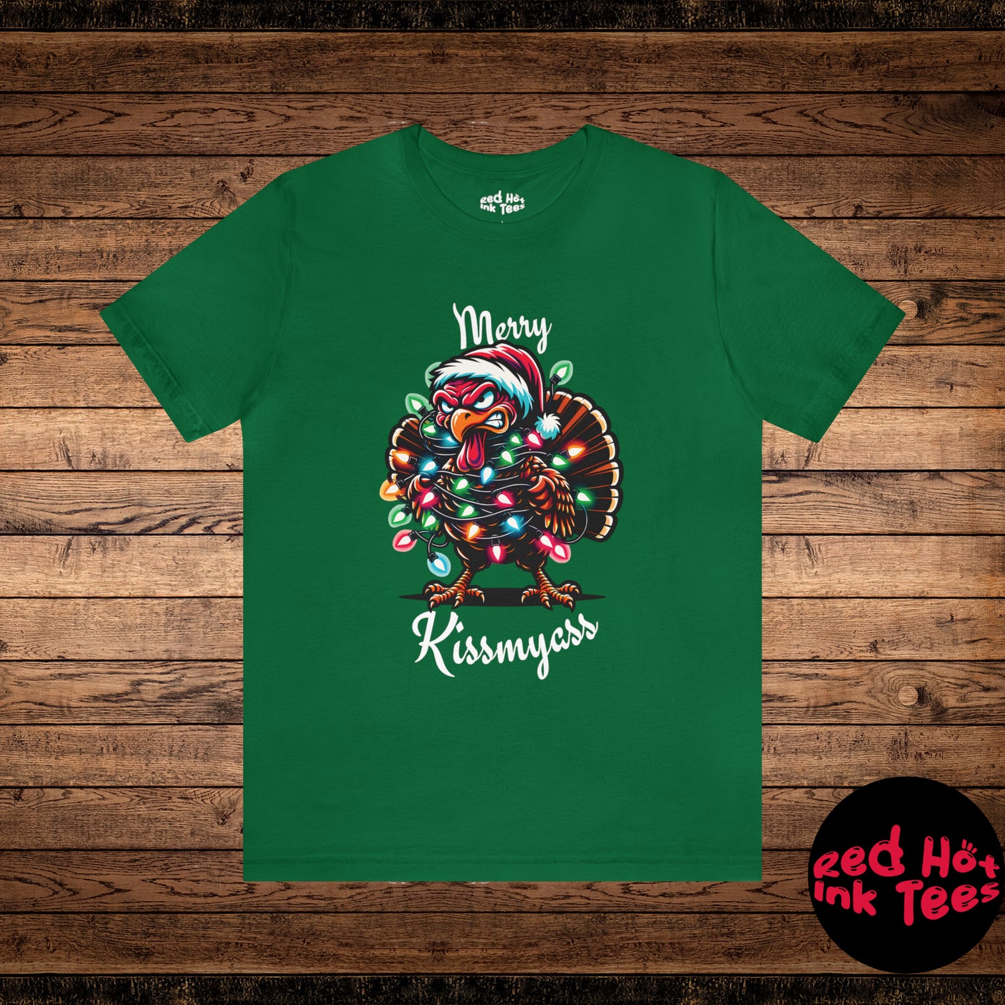 Merry Kissmyass Turkey Tee