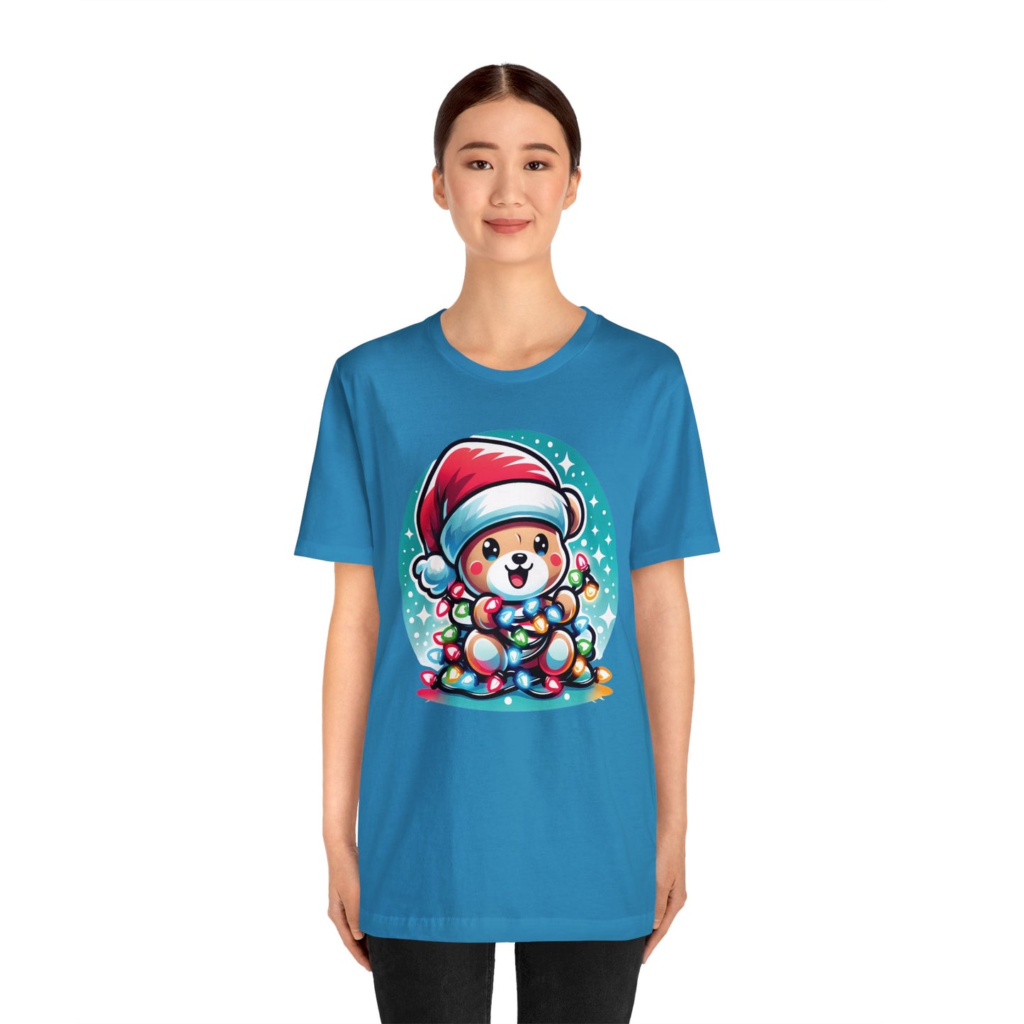 Bear Christmas Entanglement Tee