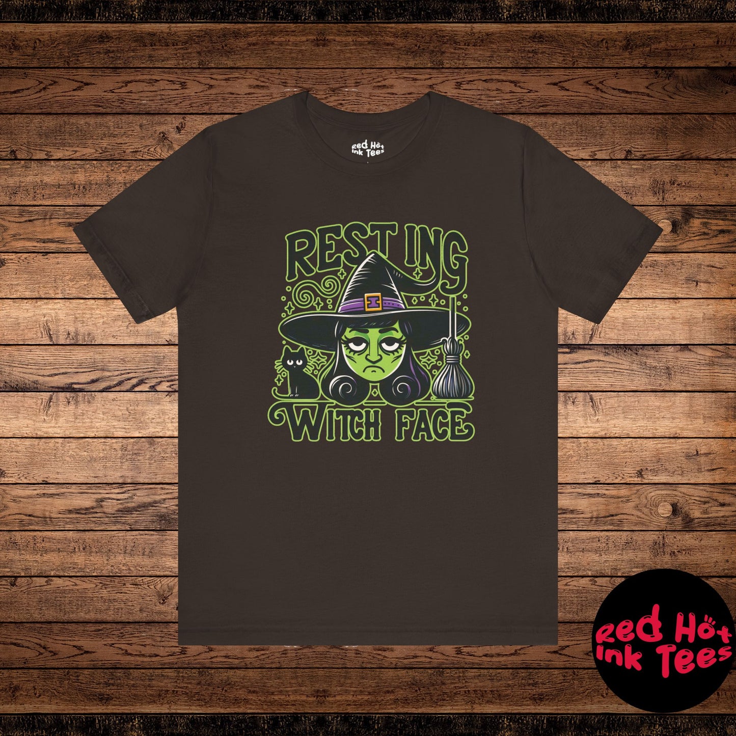 🧙‍♀️ "Resting Witch Face" Funny Halloween T-Shirt 🧙‍♀️