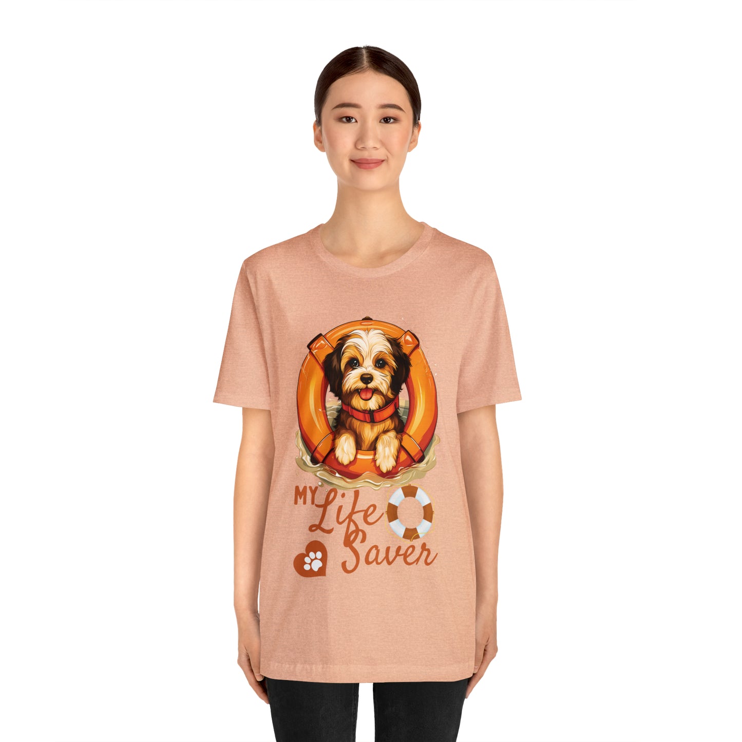 My Life Saver Lhasa Apso Dog Tee