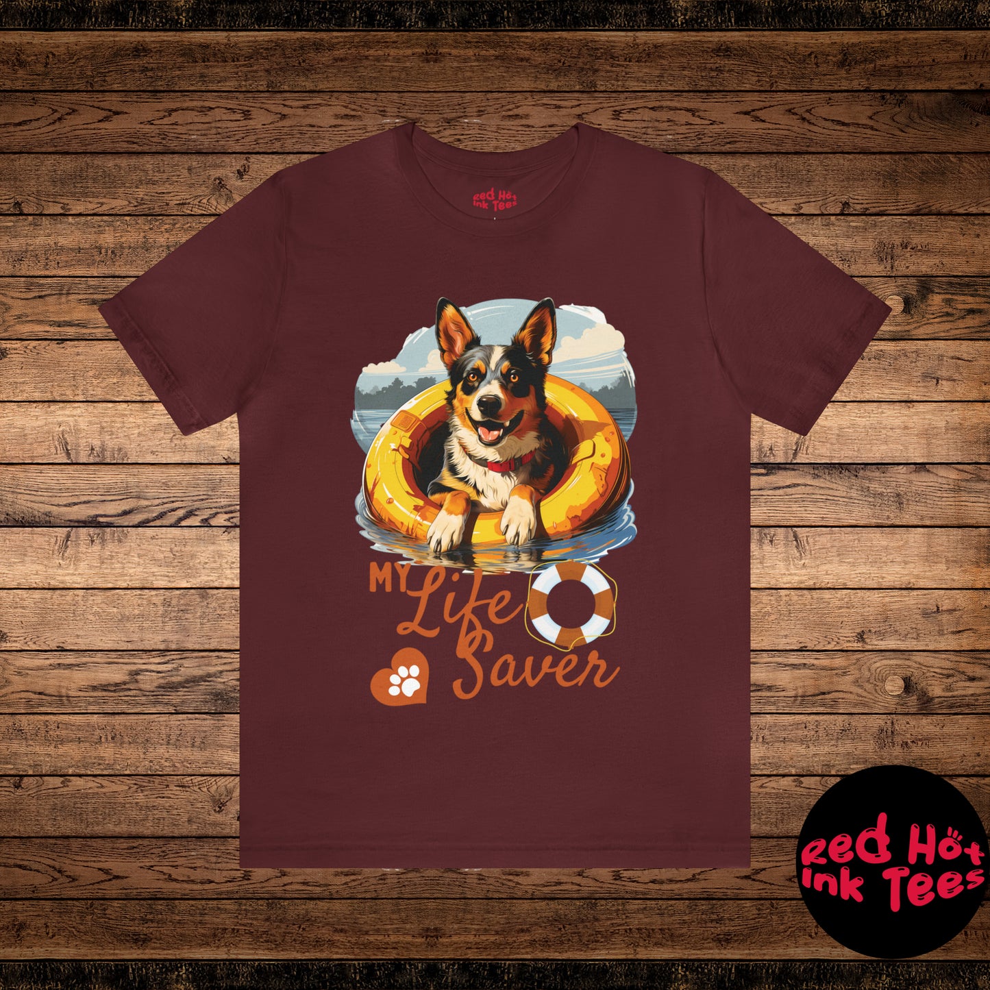 My Life Saver Australian Cattle Dog Tee