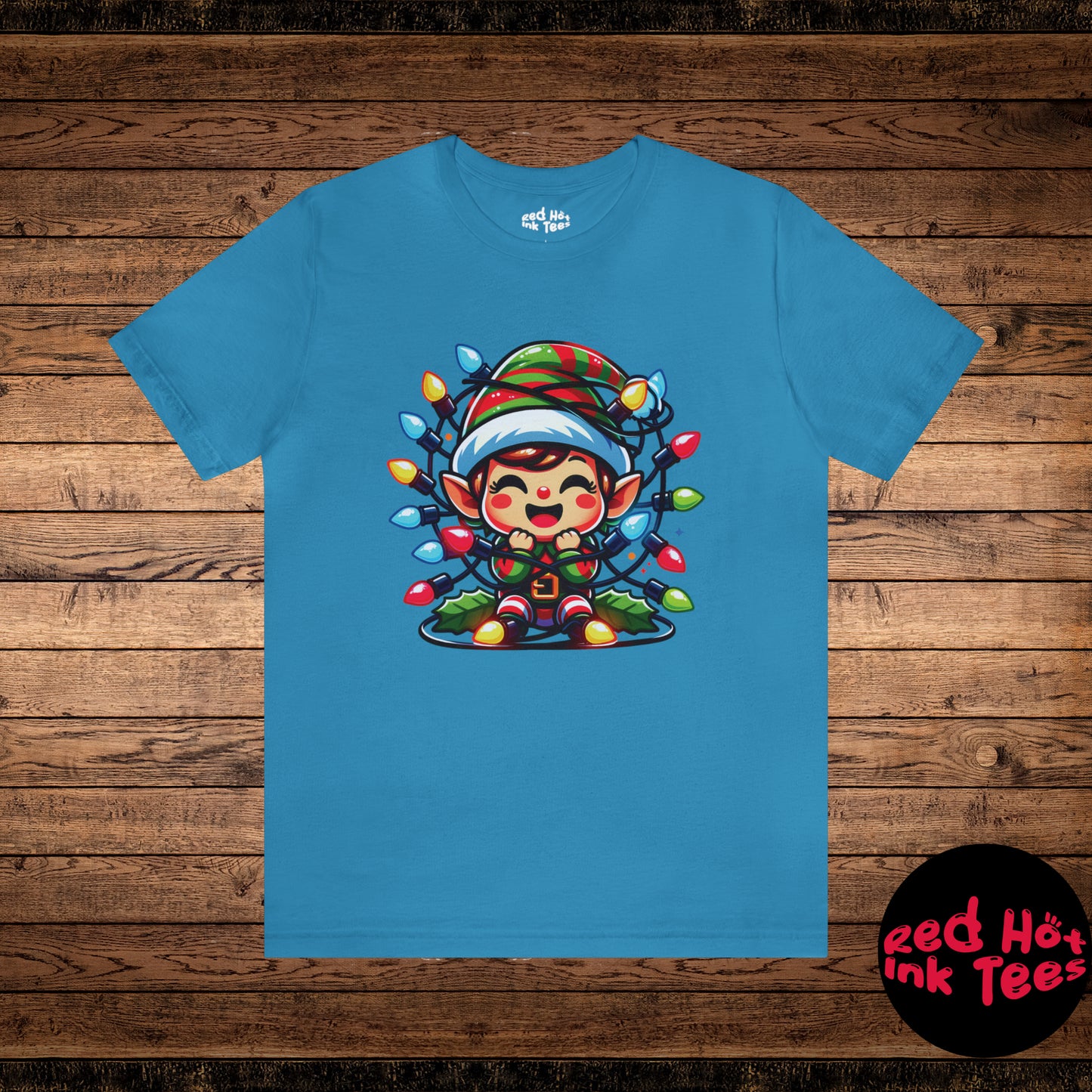 Elf Christmas Entanglement Tee