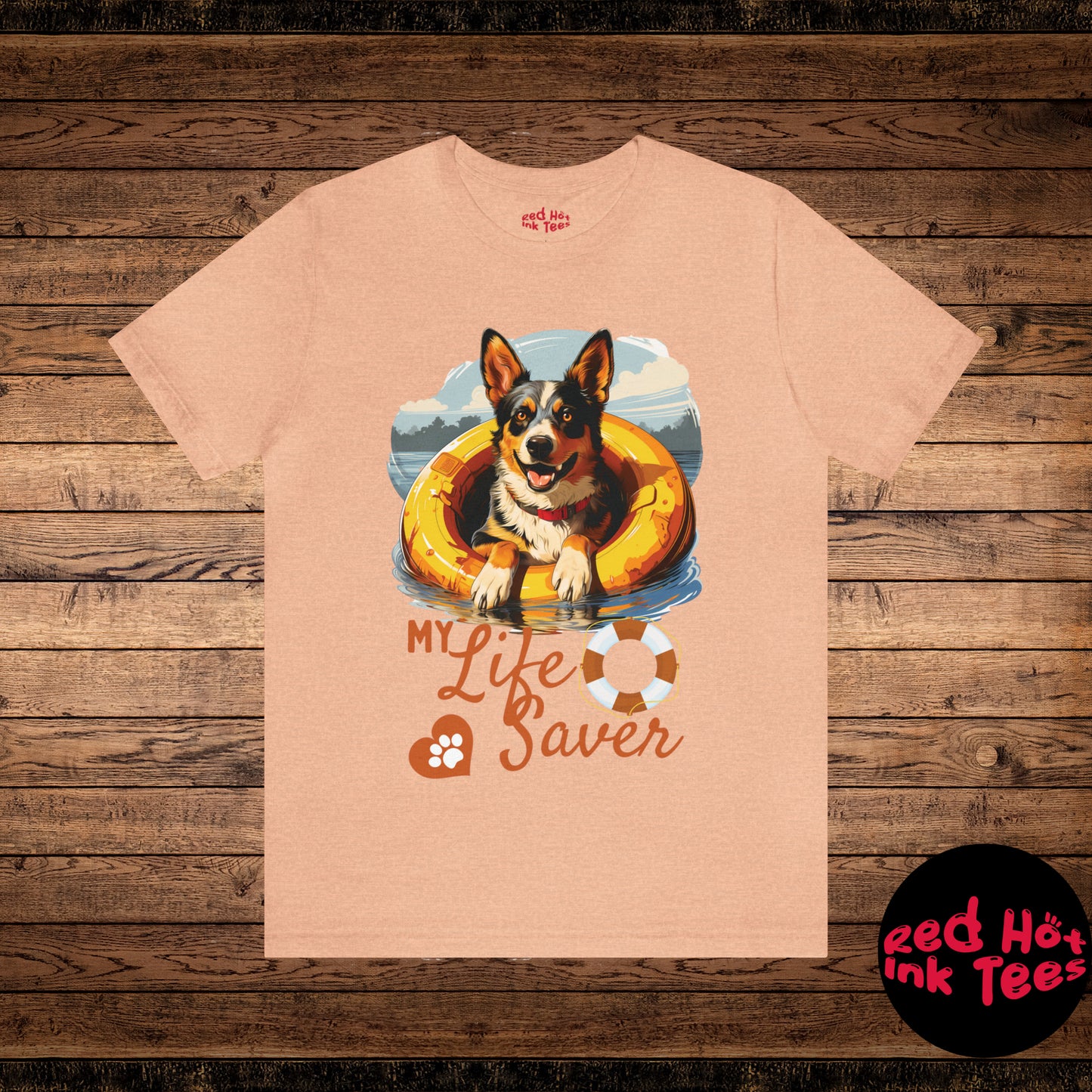 My Life Saver Australian Cattle Dog Tee